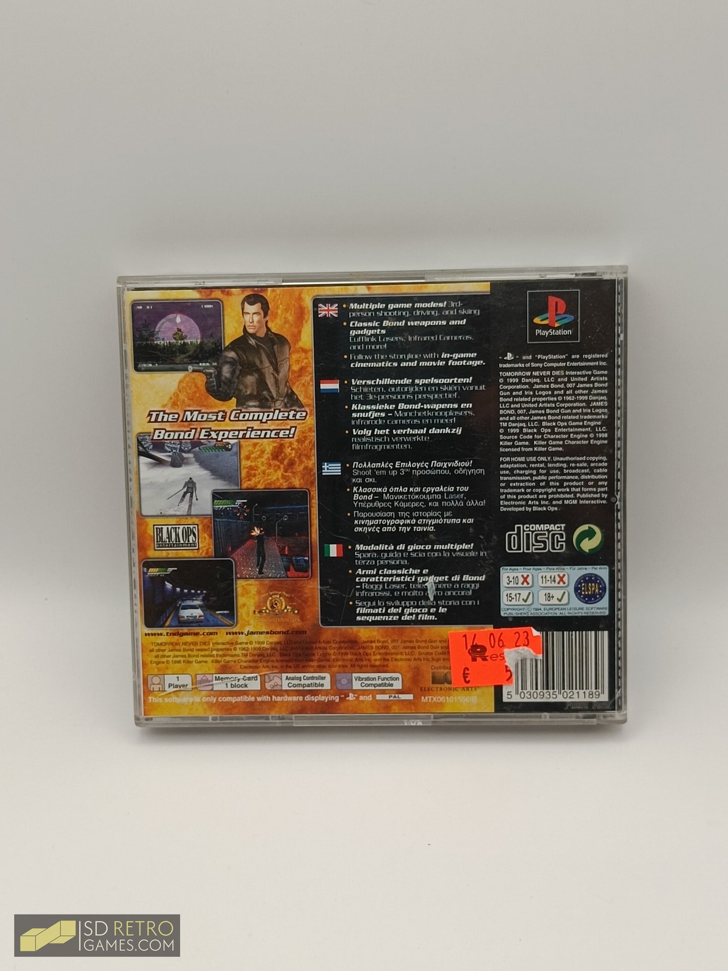 007 Tomorrow Never Dies - PS1