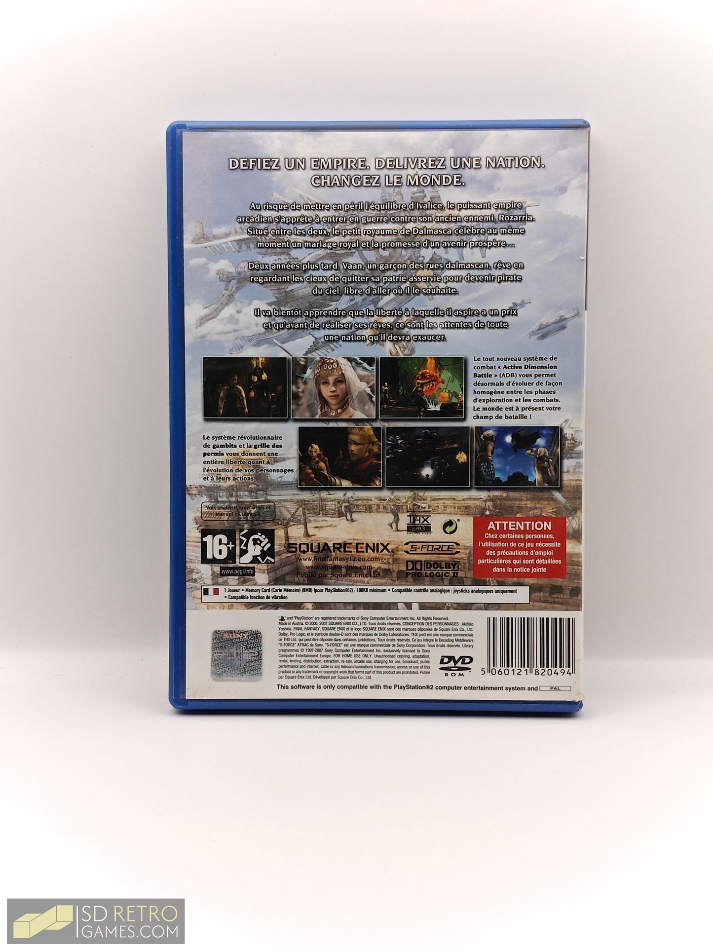Final Fantasy XII FR - PlayStation 2