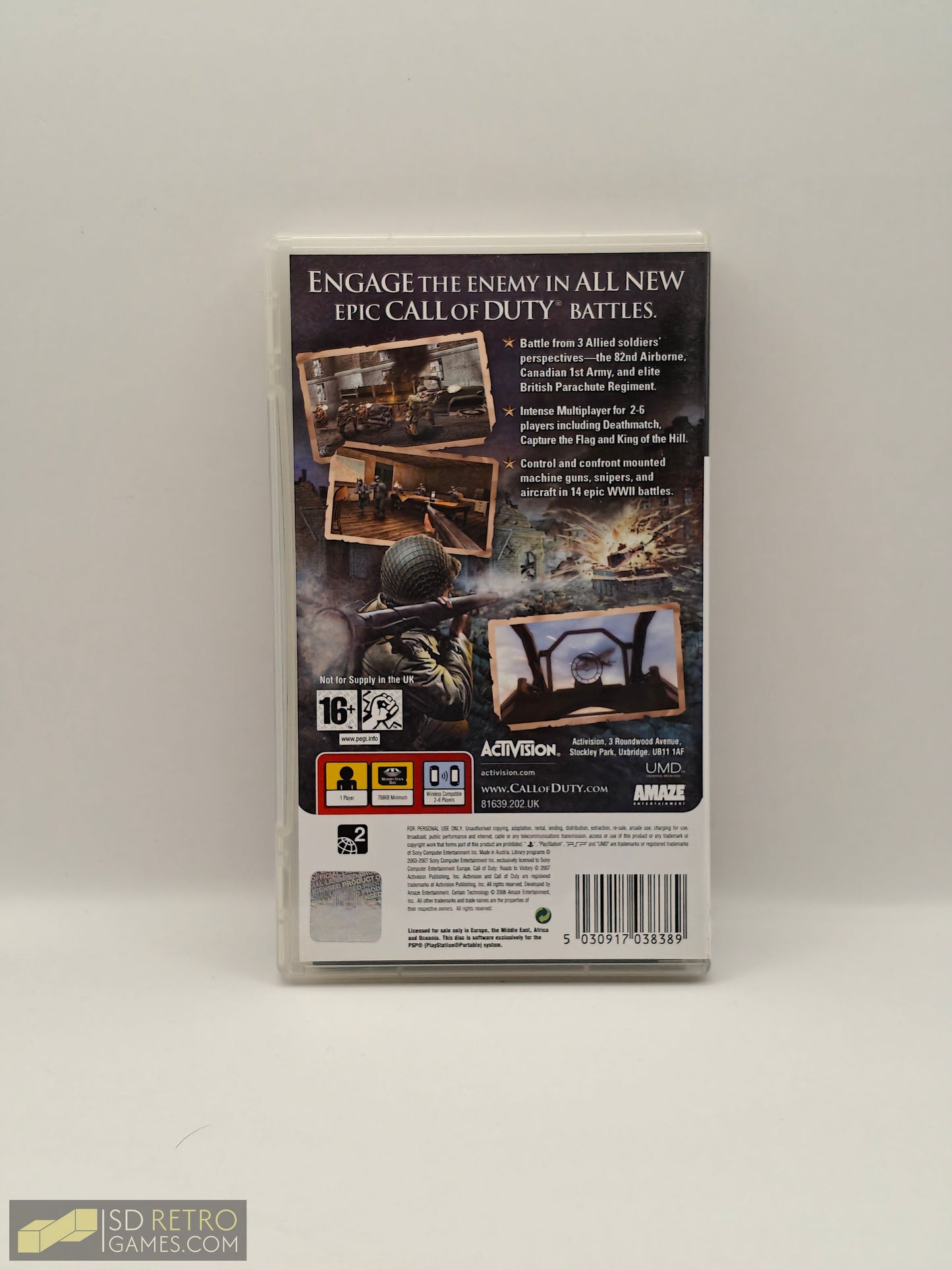 Call of Duty: Roads to Victory - PSP