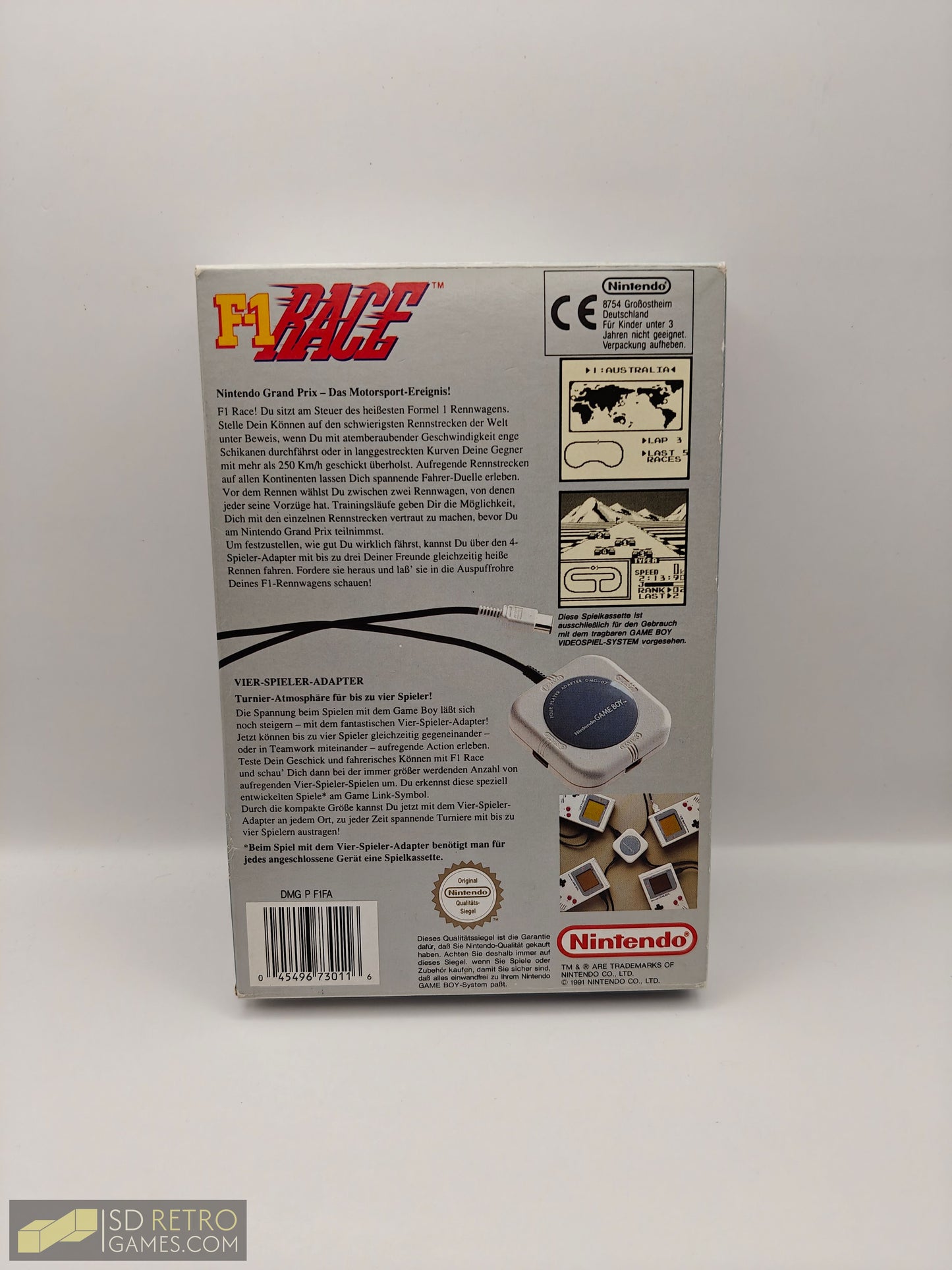 F-1 Race - GameBoy