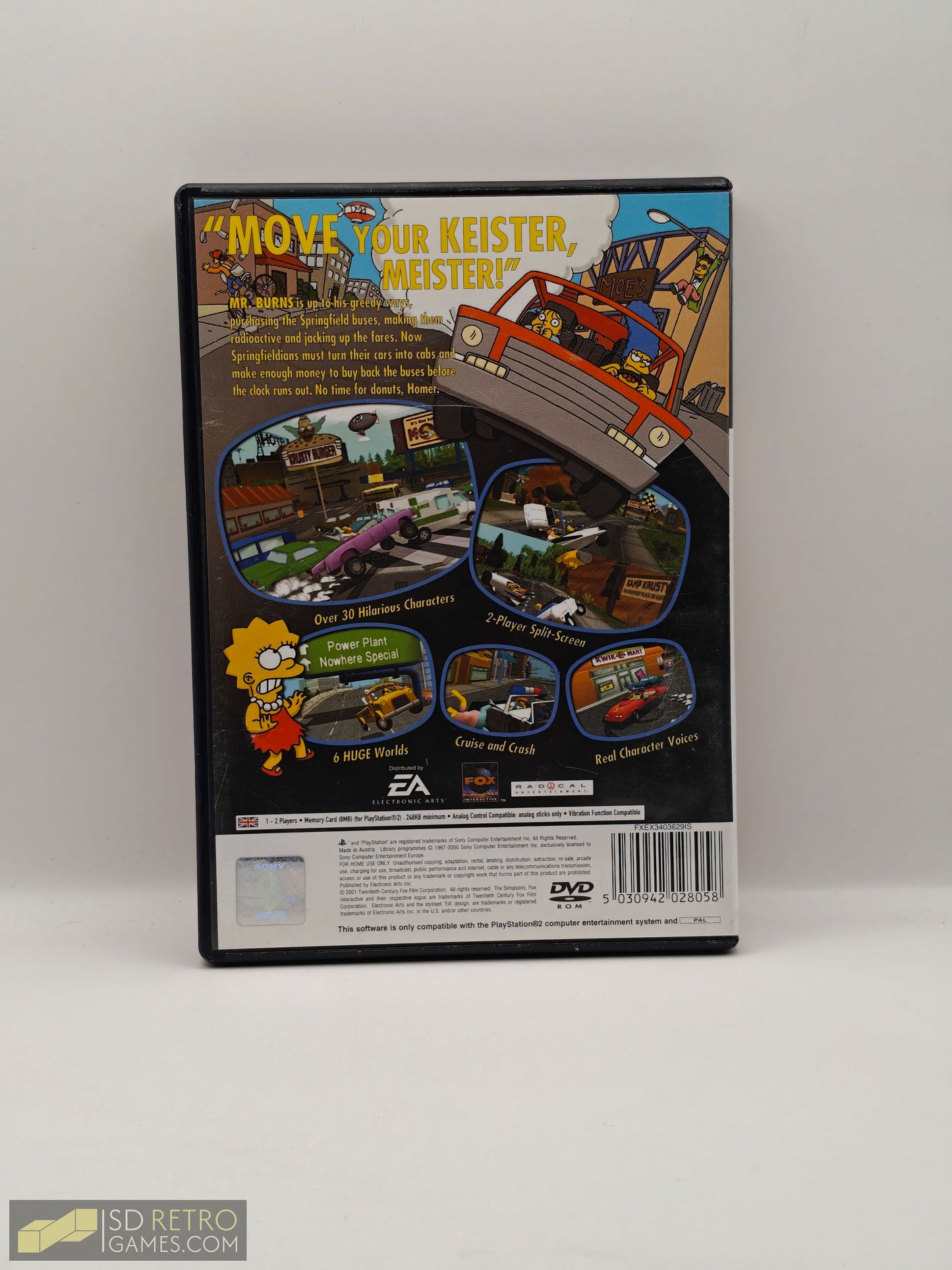 The Simpsons Road Rage - PlayStation 2