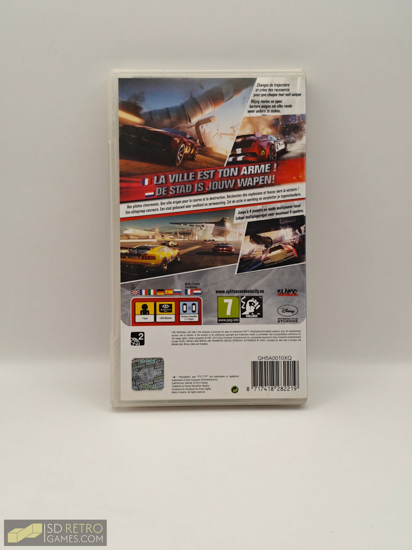 Split/Second: Velocity - PSP