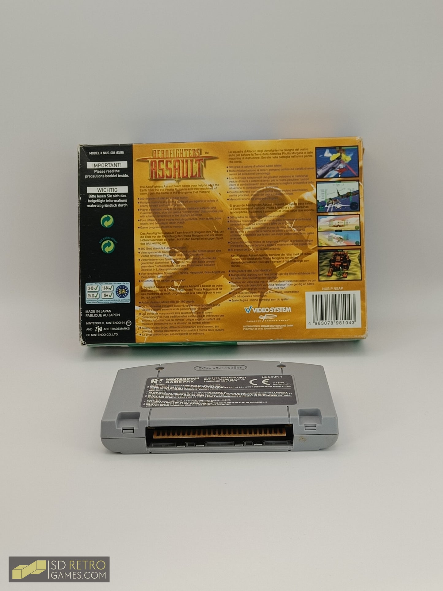 Aerofighters Assault - Nintendo 64