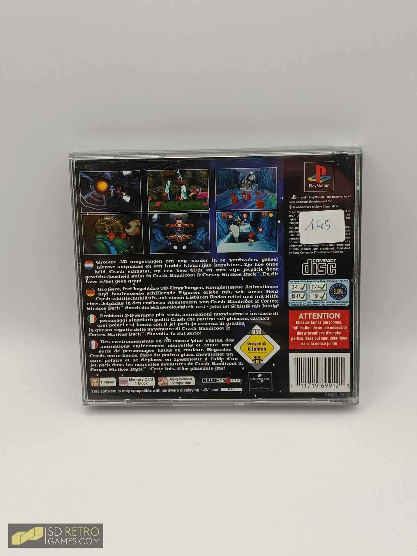 Crash Bandicoot 2 Cortex Strikes Back - PS1