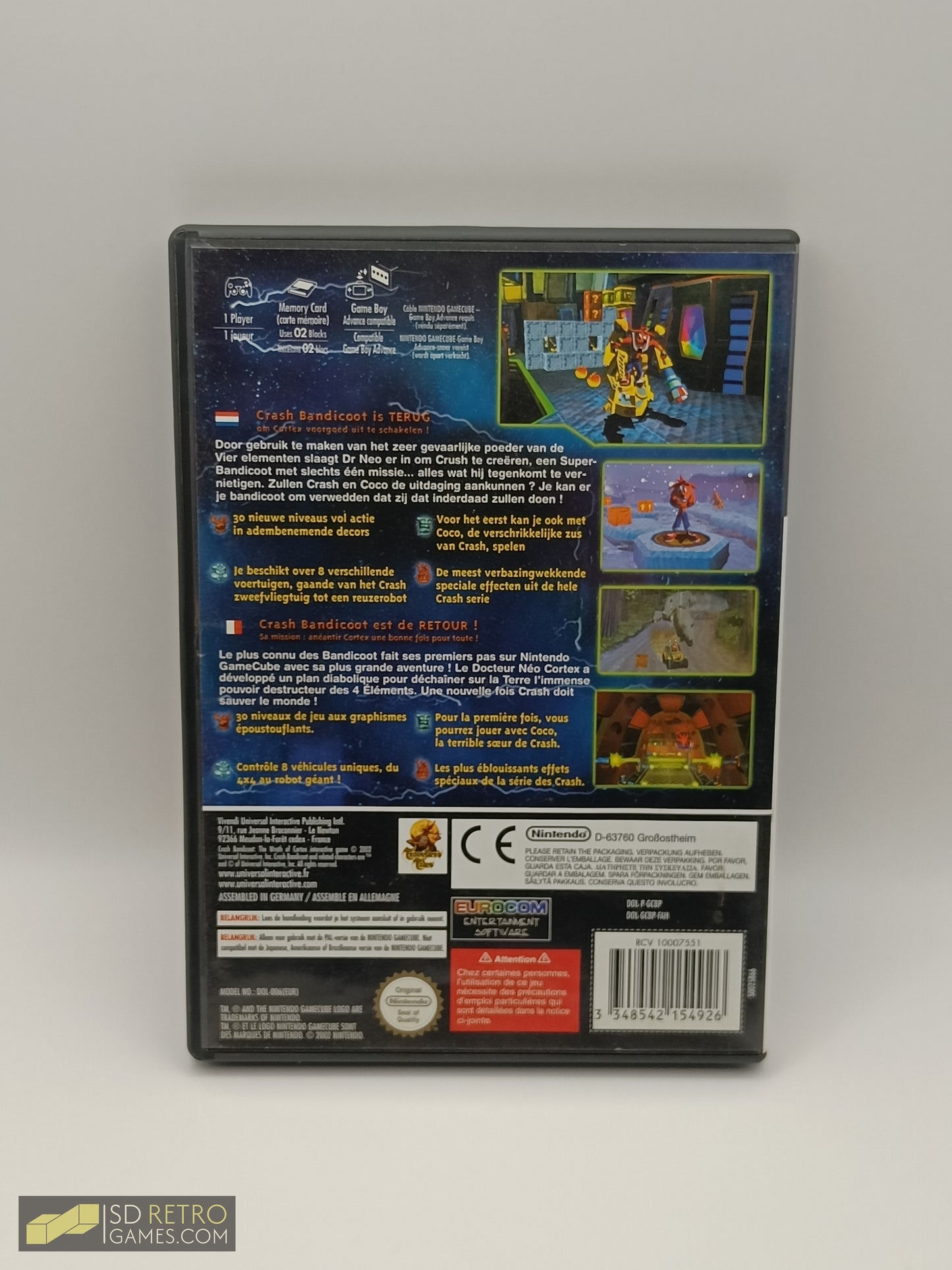 Crash Bandicoot: De wraak van Cortex - GameCube