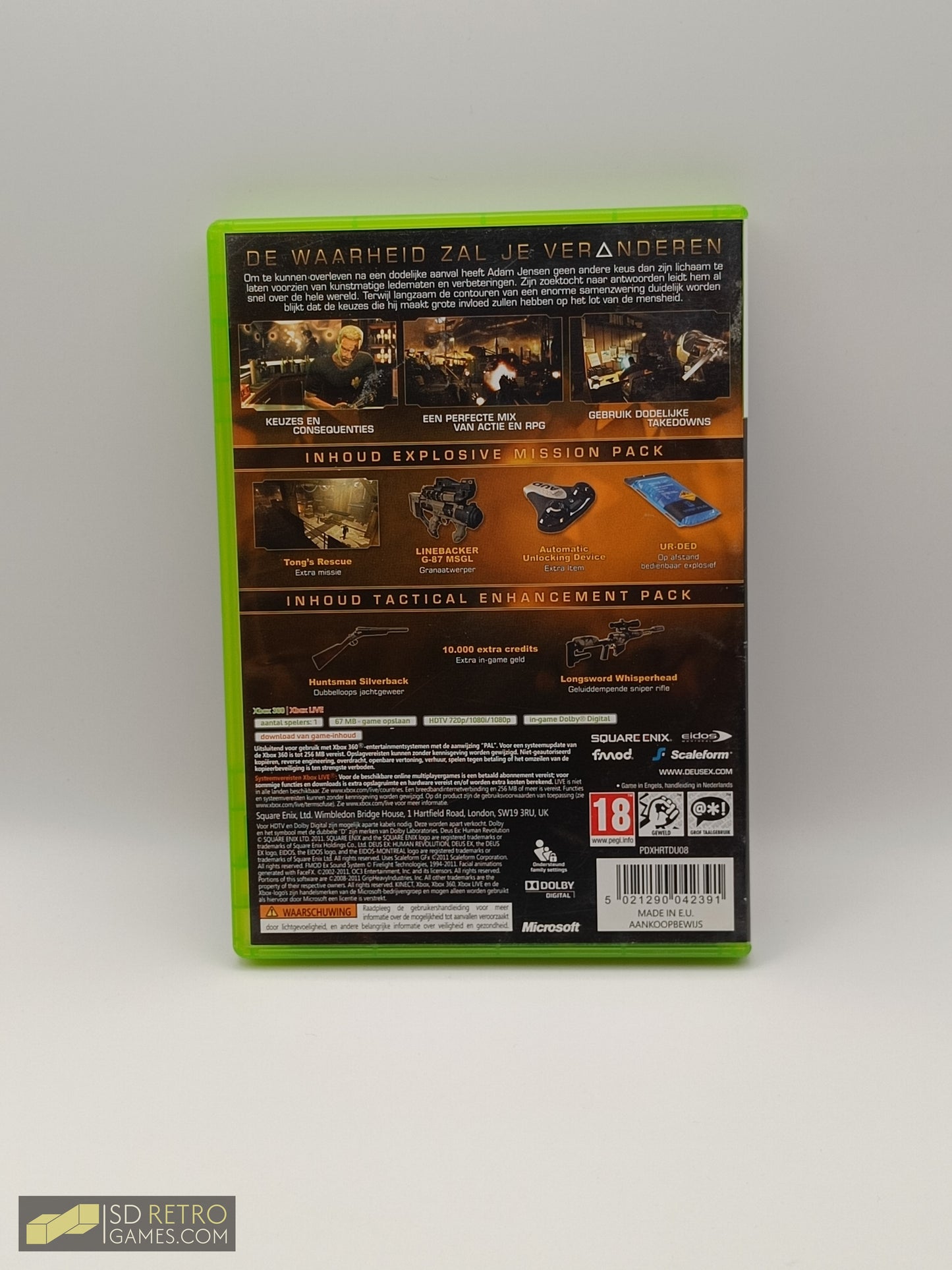 Deus Ex Human Revolution: Benelux Edition - Xbox 360