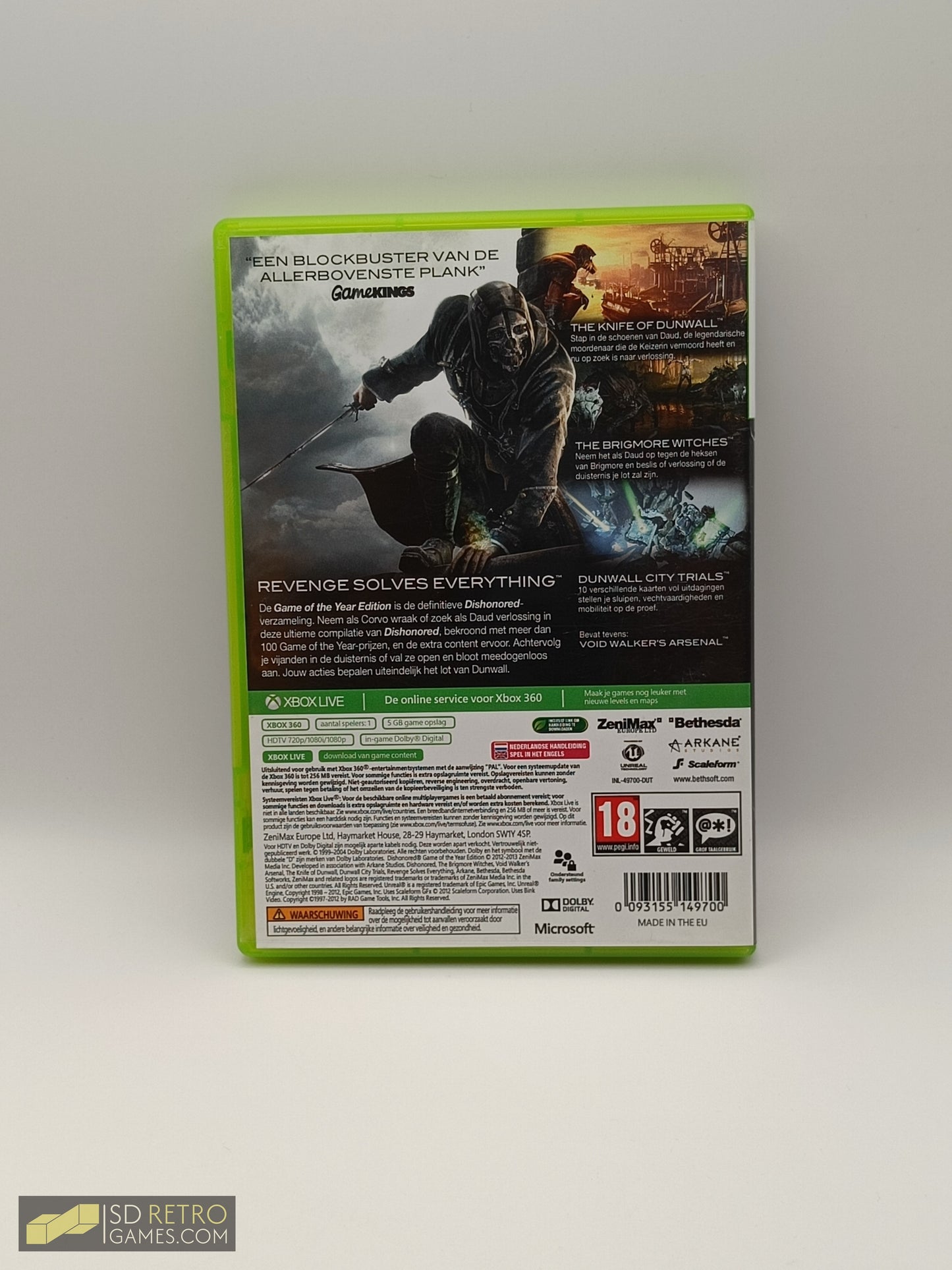 Dishonored Game Of The Year Edition - Xbox 360