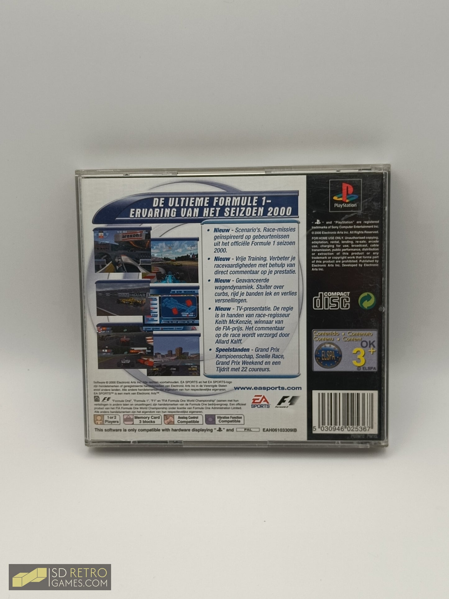 The F1 Championship Season 2000 - PS1