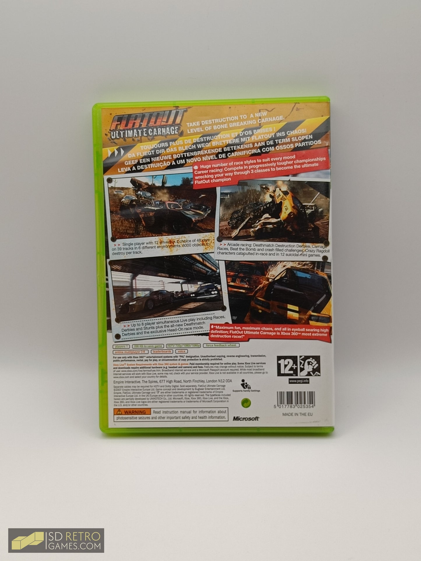 Flatout Ultimate Carnage - Xbox 360