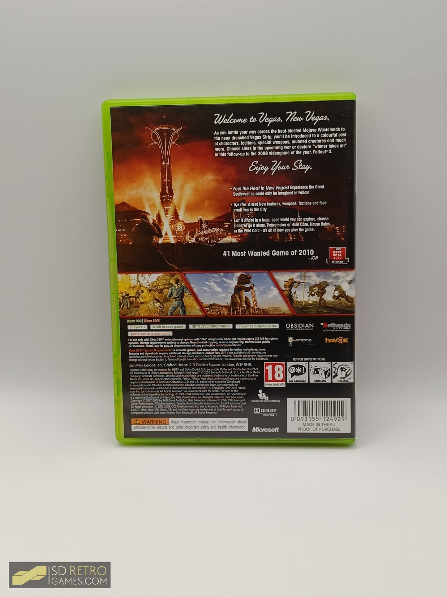 Fallout New Vegas - Xbox 360