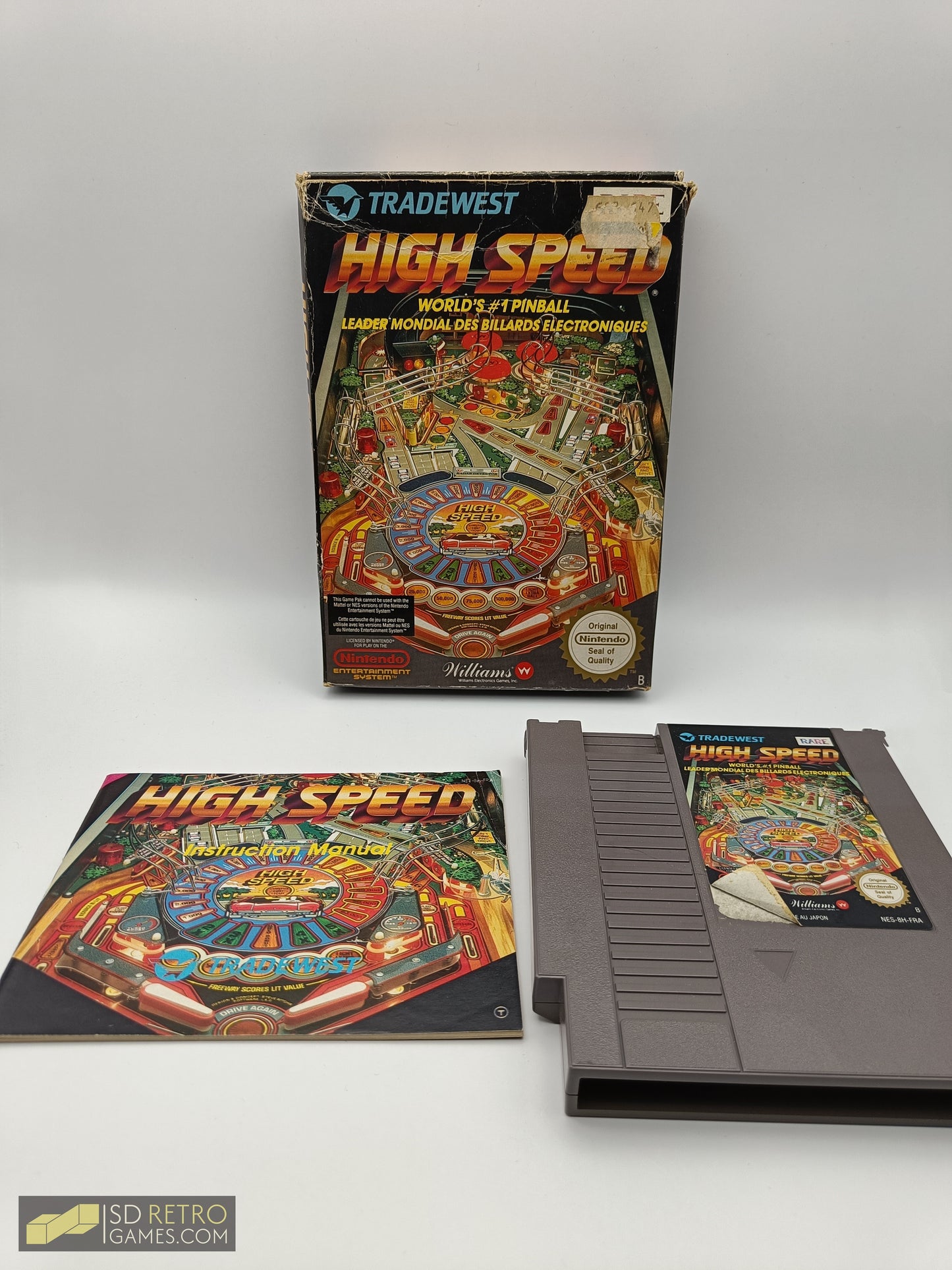 High Speed Pinball - NES
