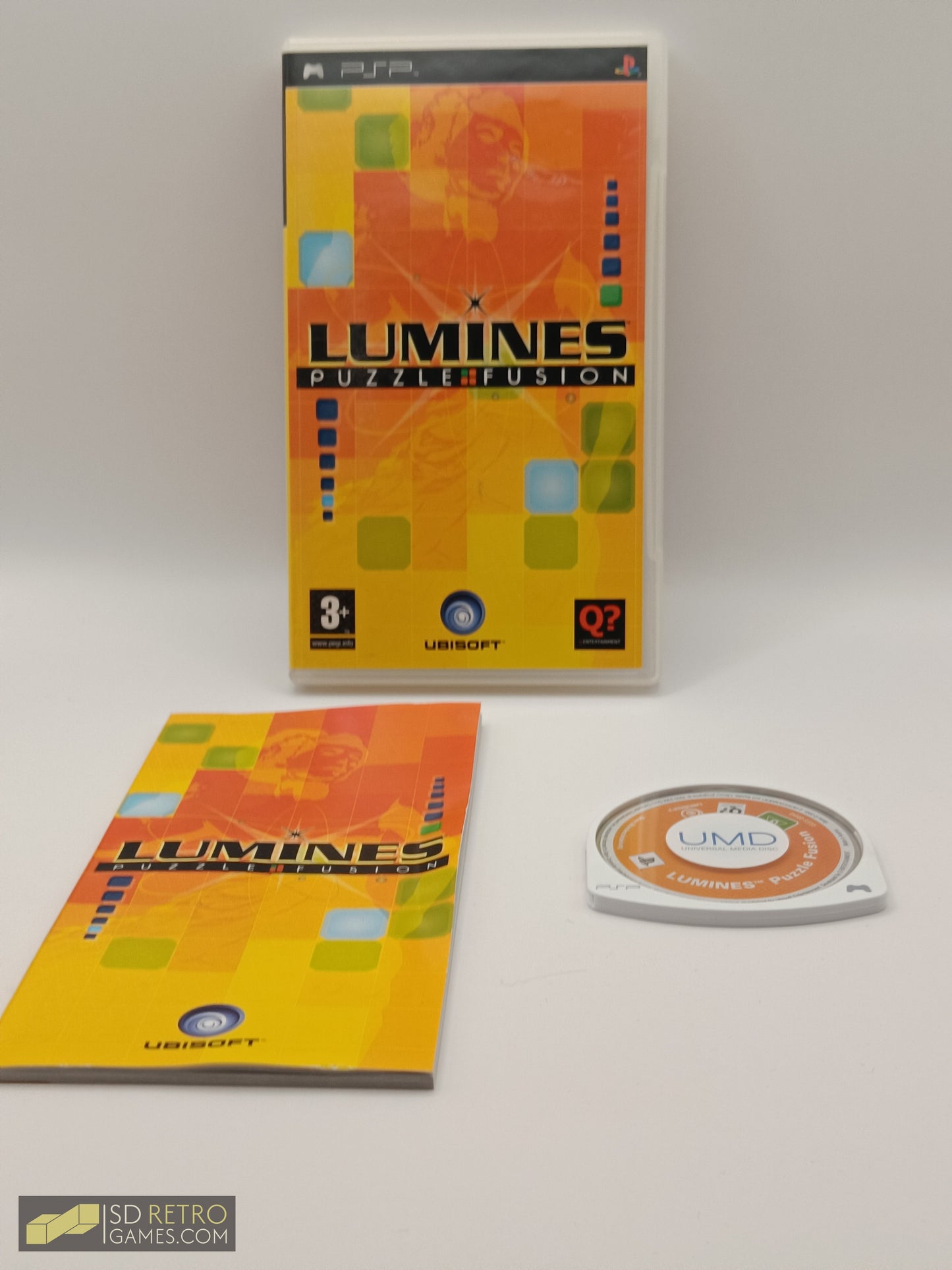 Lumines Puzzle Fusion - PSP