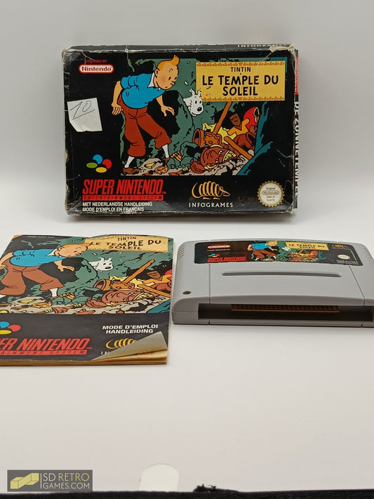 Kuifje en de Zonnetempel - Super Nintendo