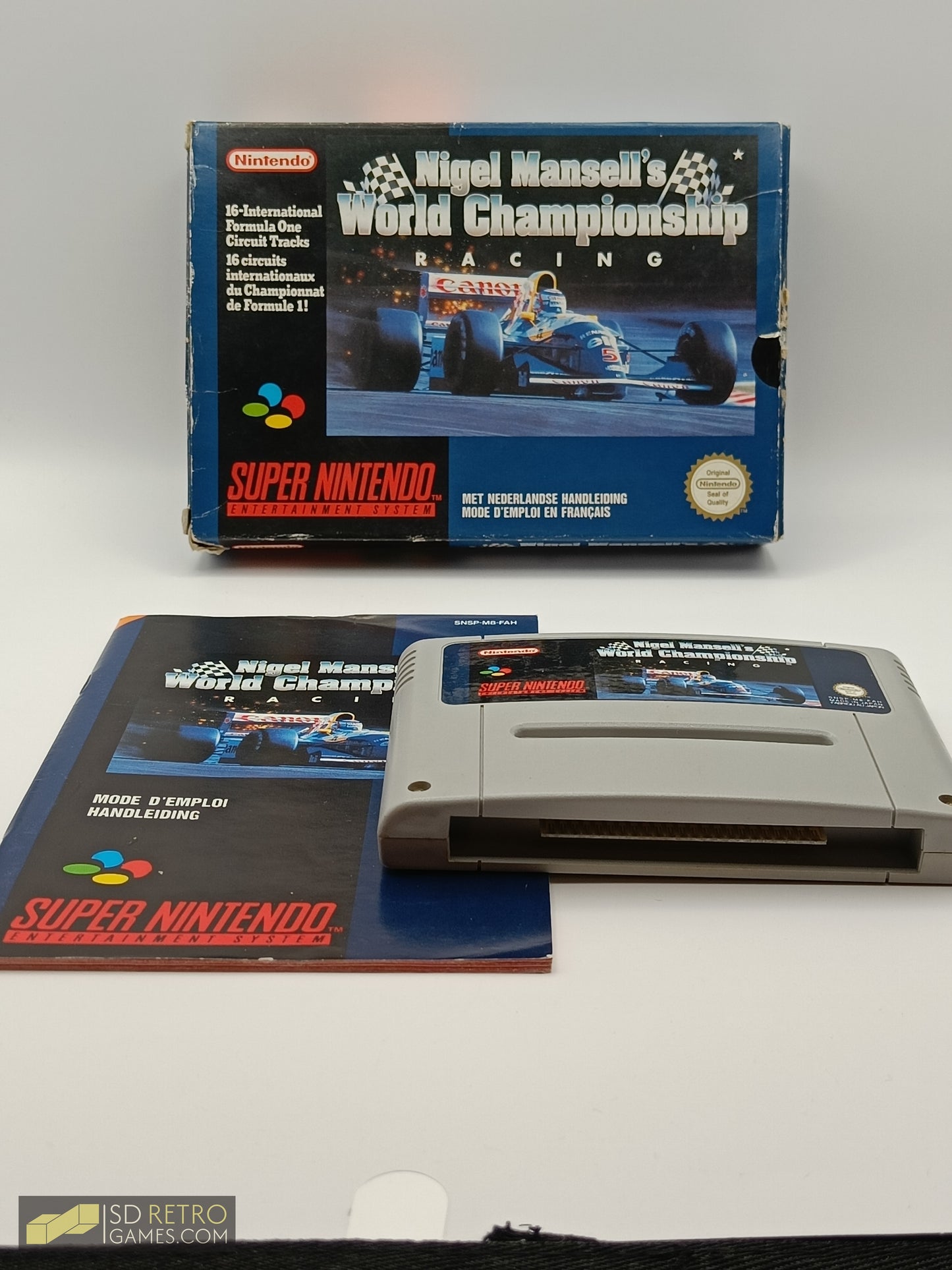 Nigel Mansell World Championship - Super Nintendo