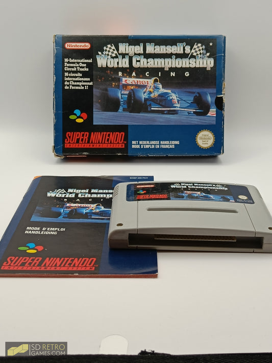 Nigel Mansell World Championship - Super Nintendo