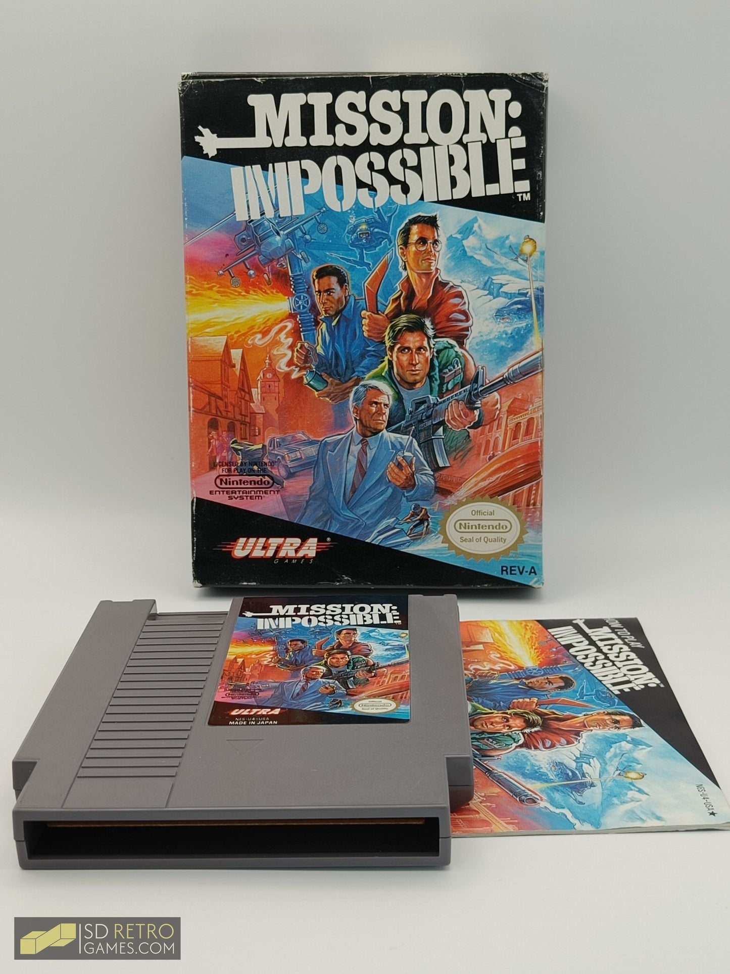 Mission Impossible (NTSC) - NES