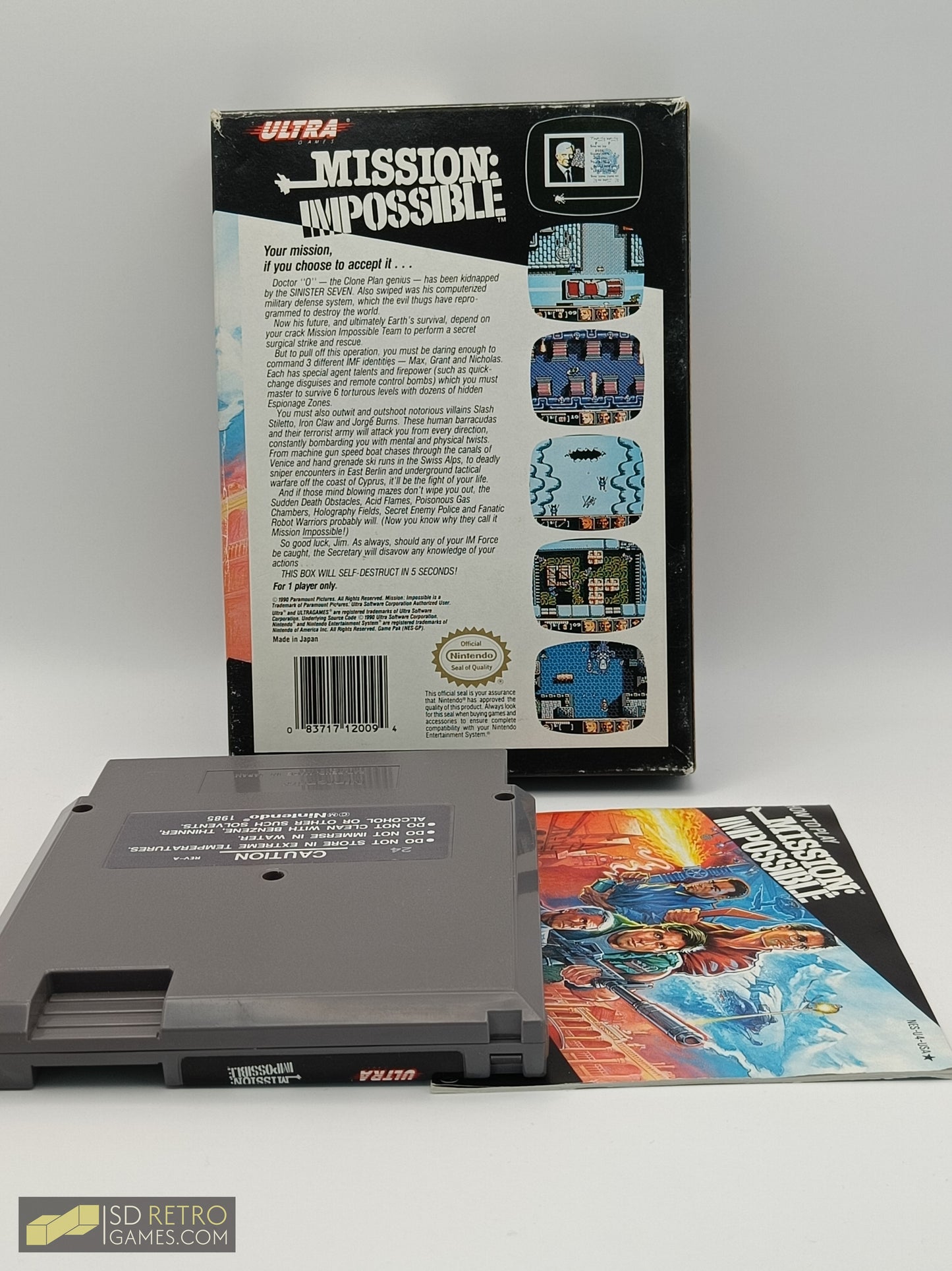 Mission Impossible (NTSC) - NES