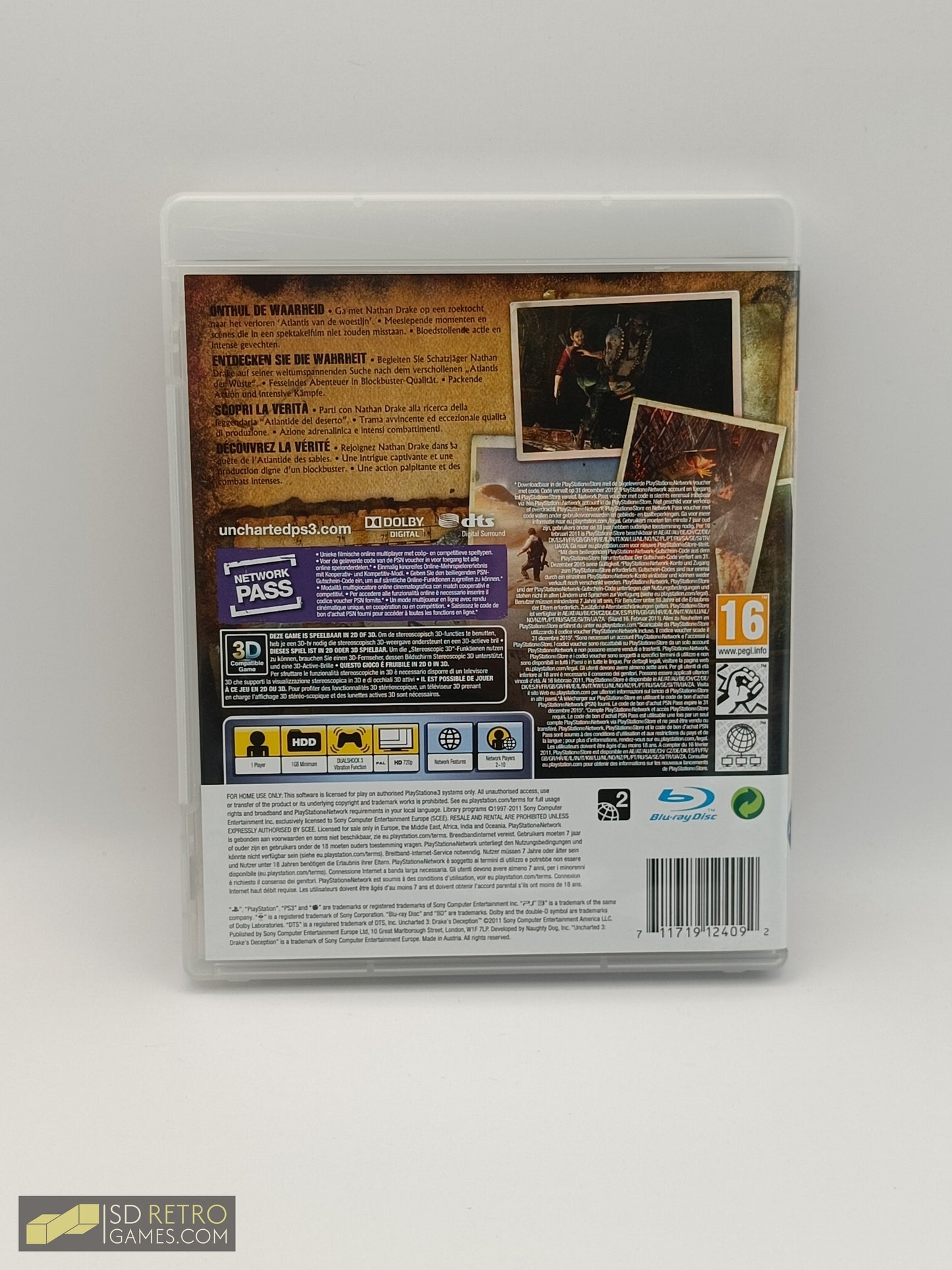 Uncharted 3: Drake's Deception - PlayStation 3