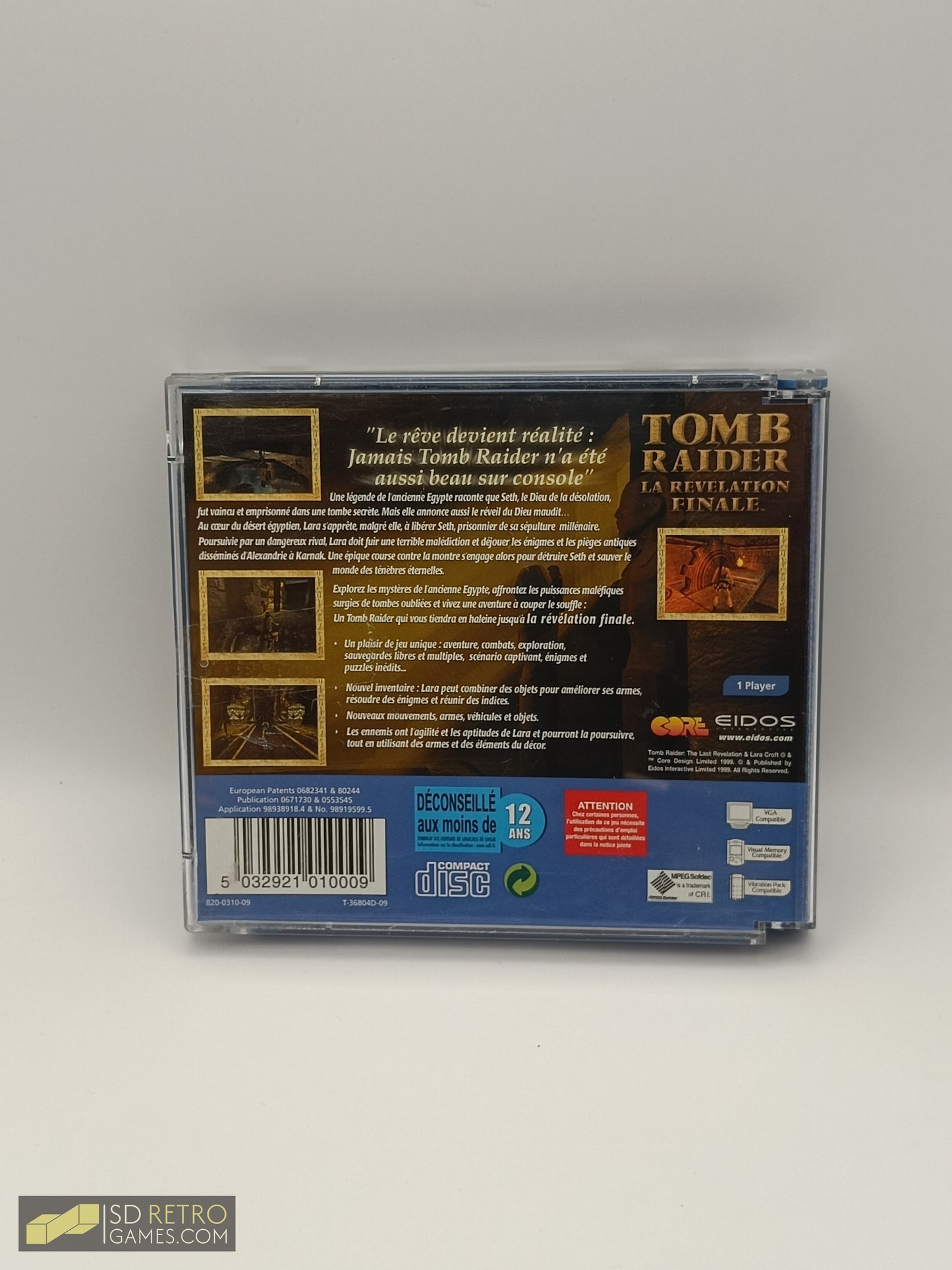 Tomb Raider: The Last Revelation - Sega Dreamcast