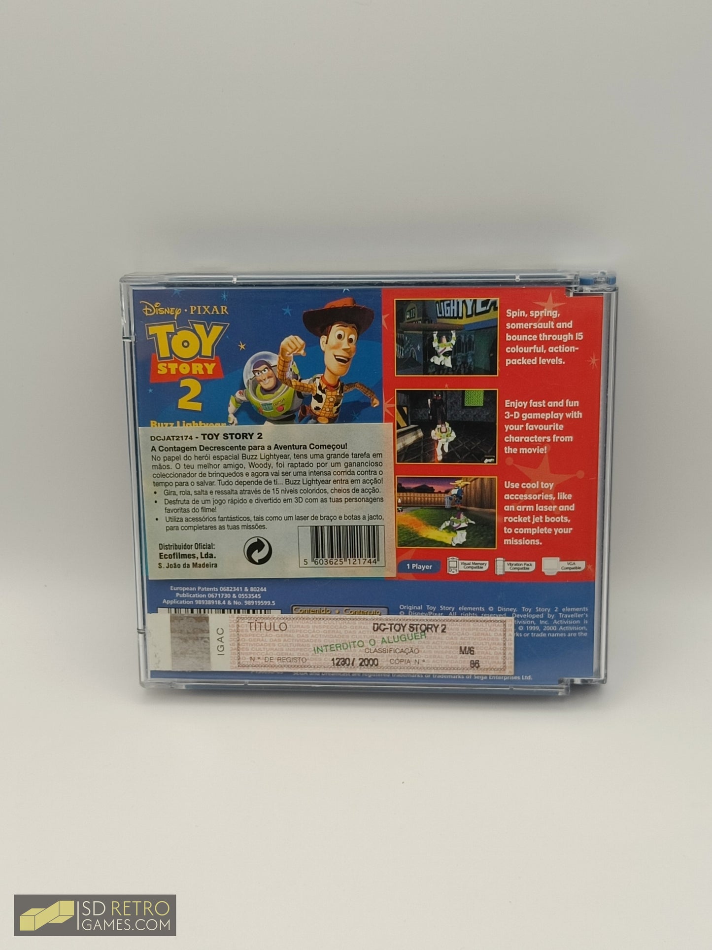 Toy Story 2: Buzz Lightyear to the rescue (untested) - Sega Dreamcast