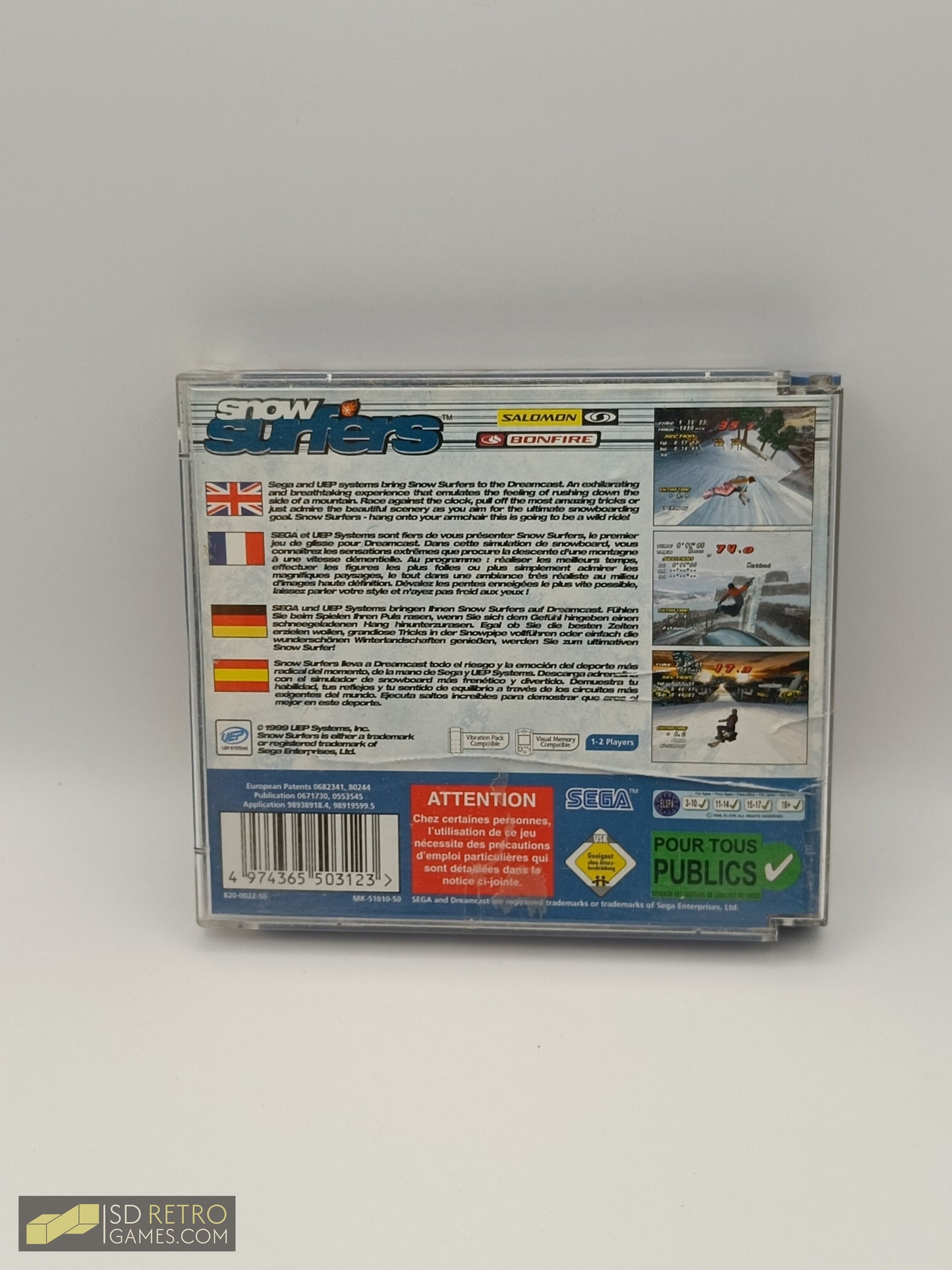 Snow Surfers - Sega Dreamcast