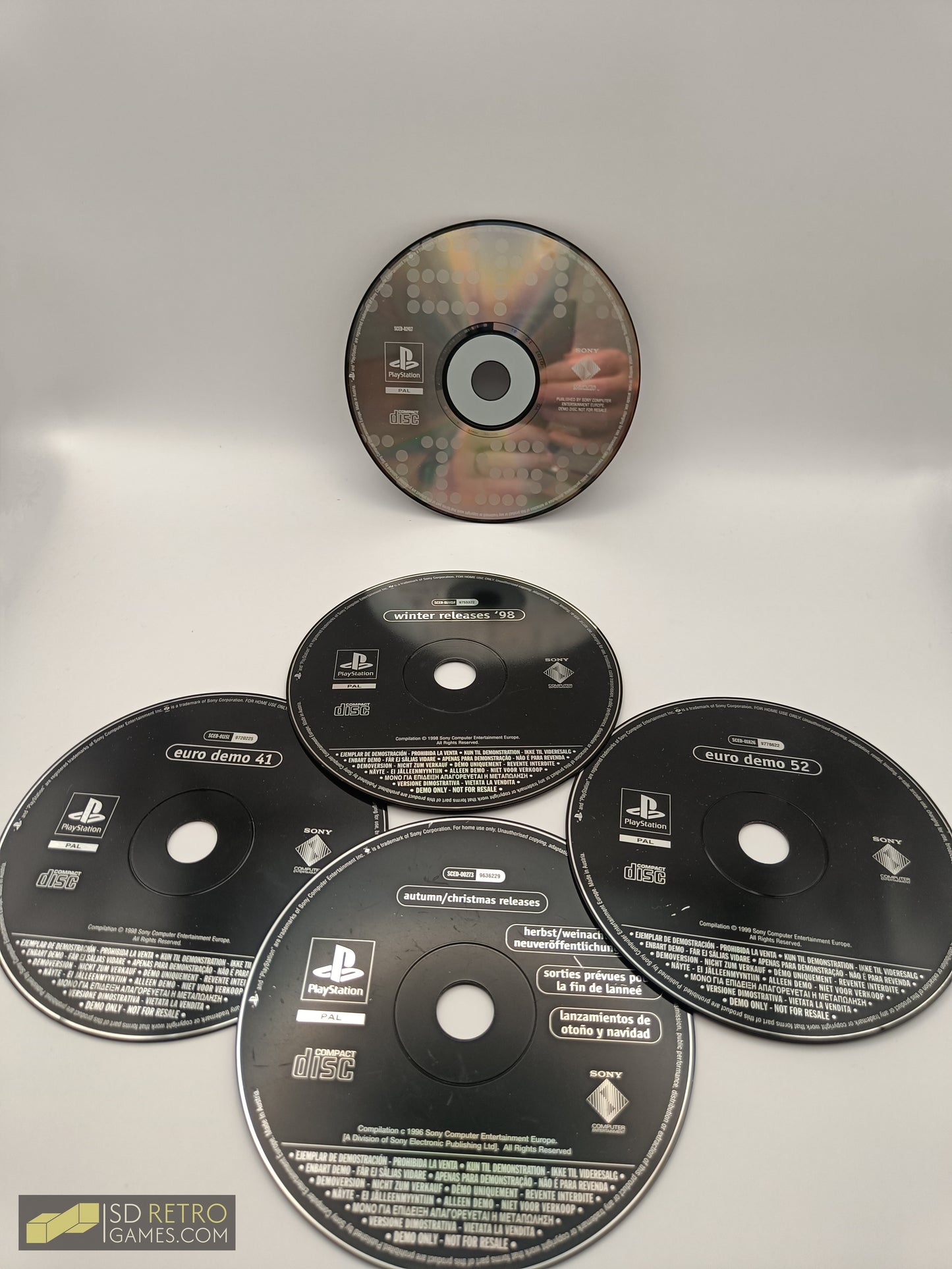 Verzameling Demo CDs - PS1