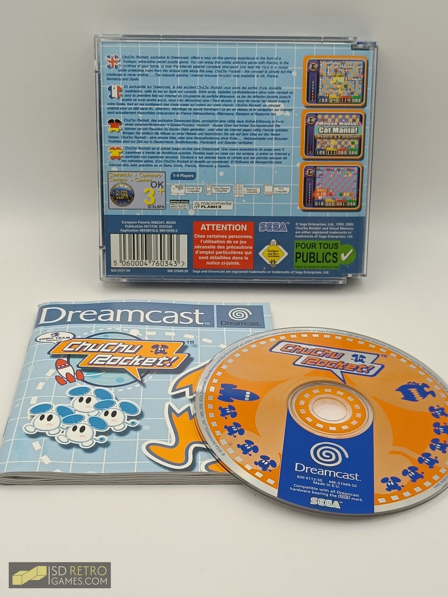 Chu Chu Rocket - Sega Dreamcast