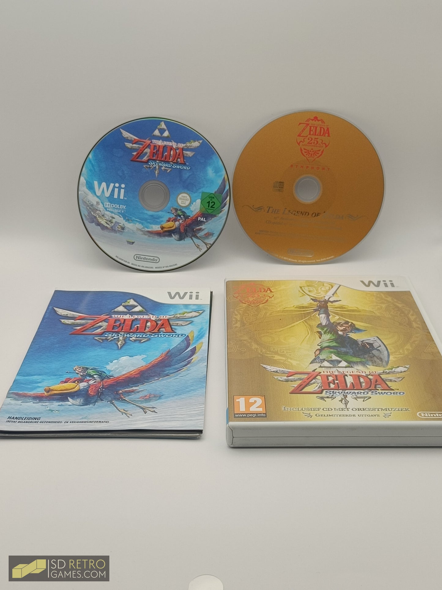 Legend Of Zelda: Skyward Sword + Orchestra CD - Wii