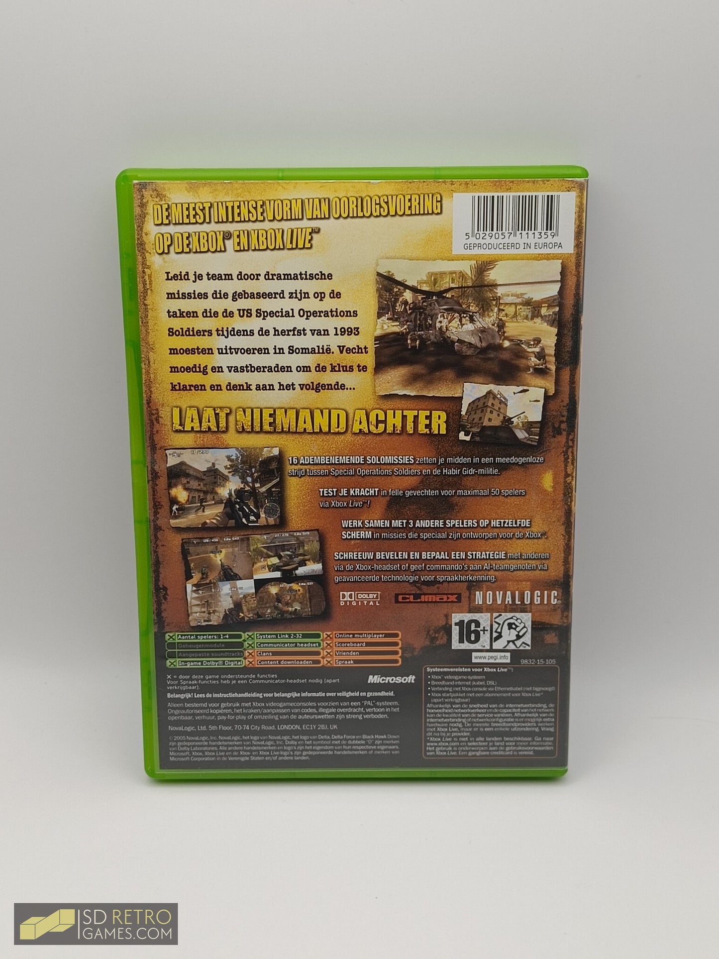 Delta Force: Black Hawk Down - Xbox