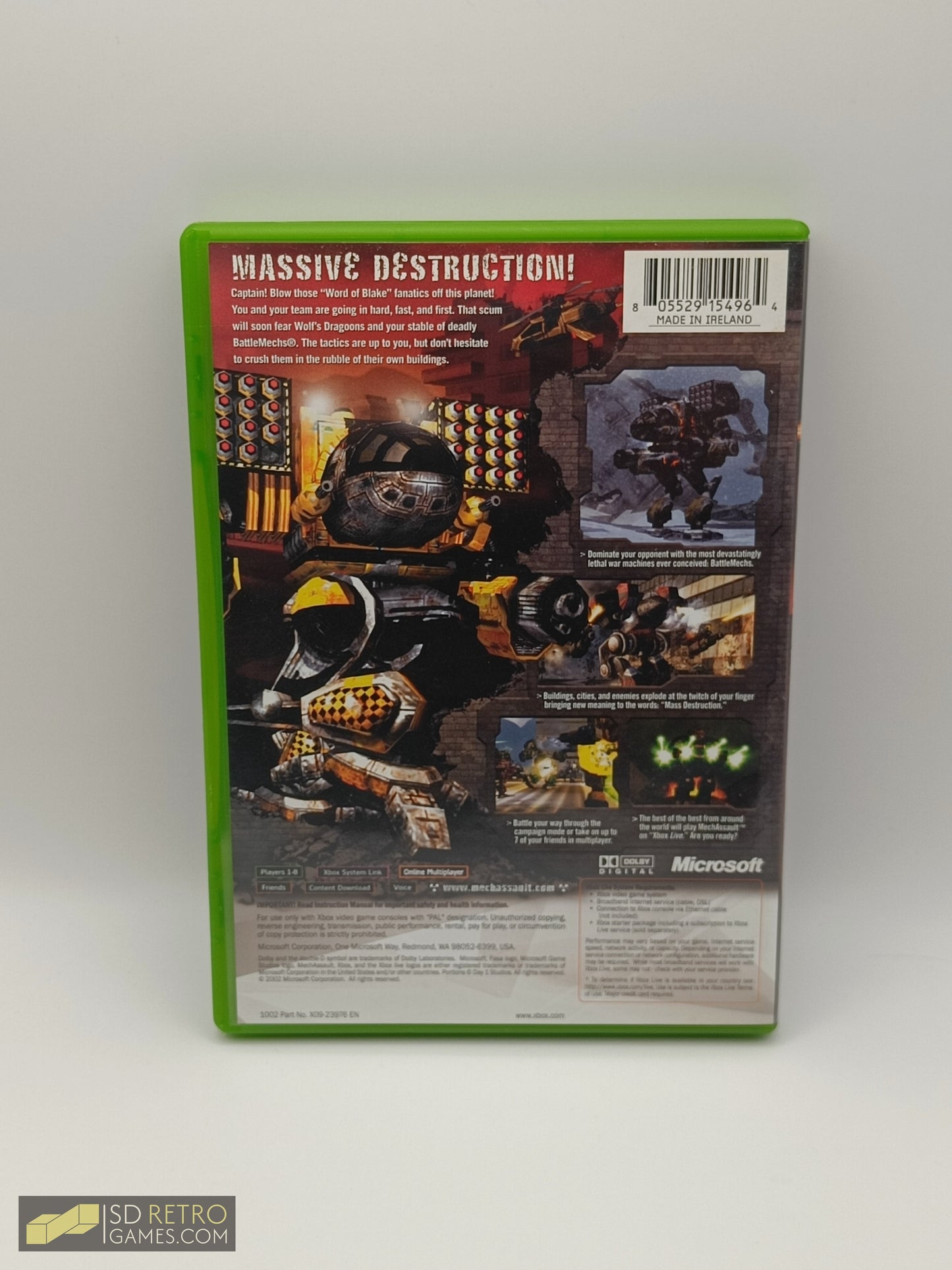 Mechassault - Xbox