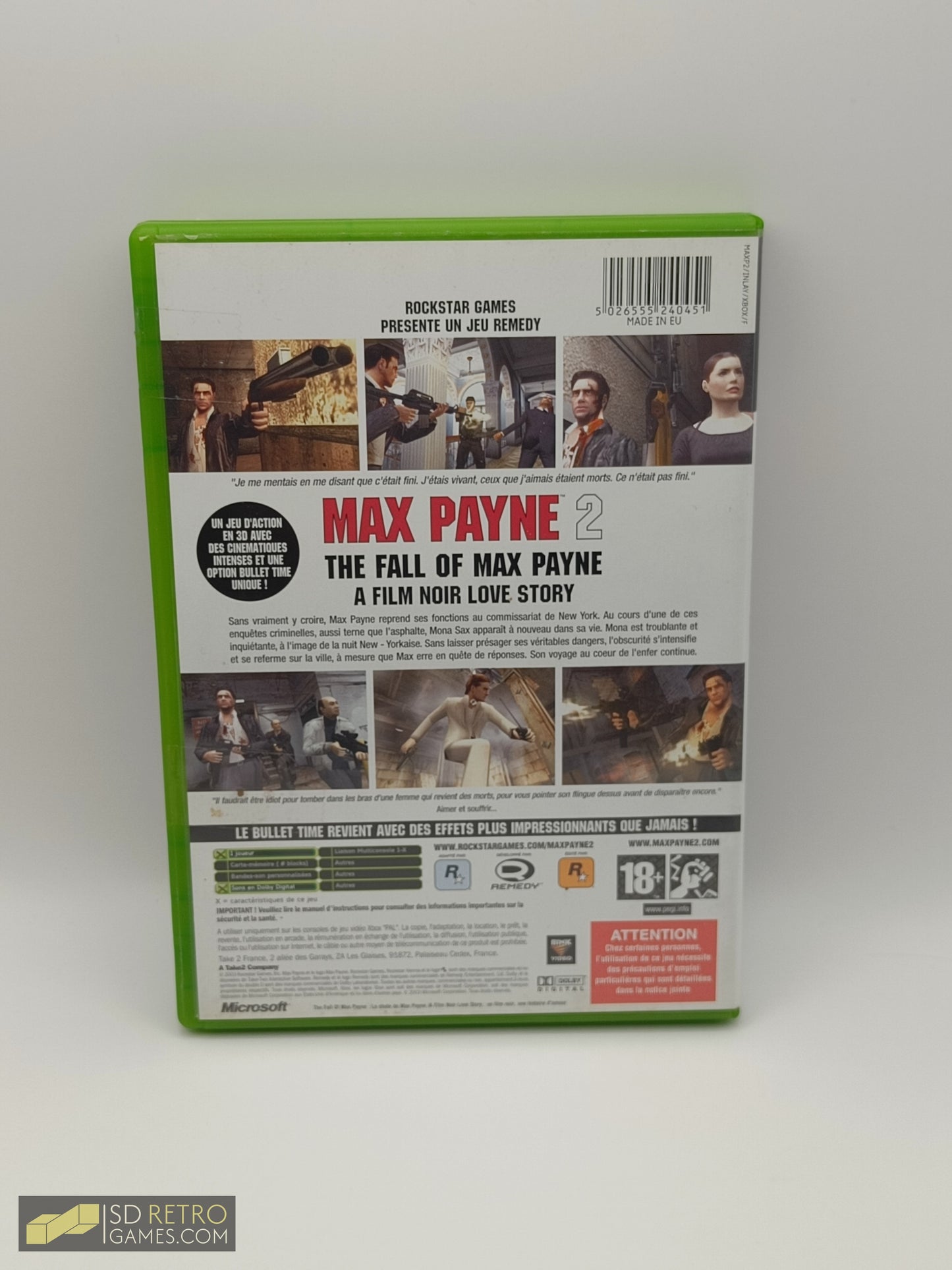 Max Payne 2: The Fall Of Max Payne - Xbox