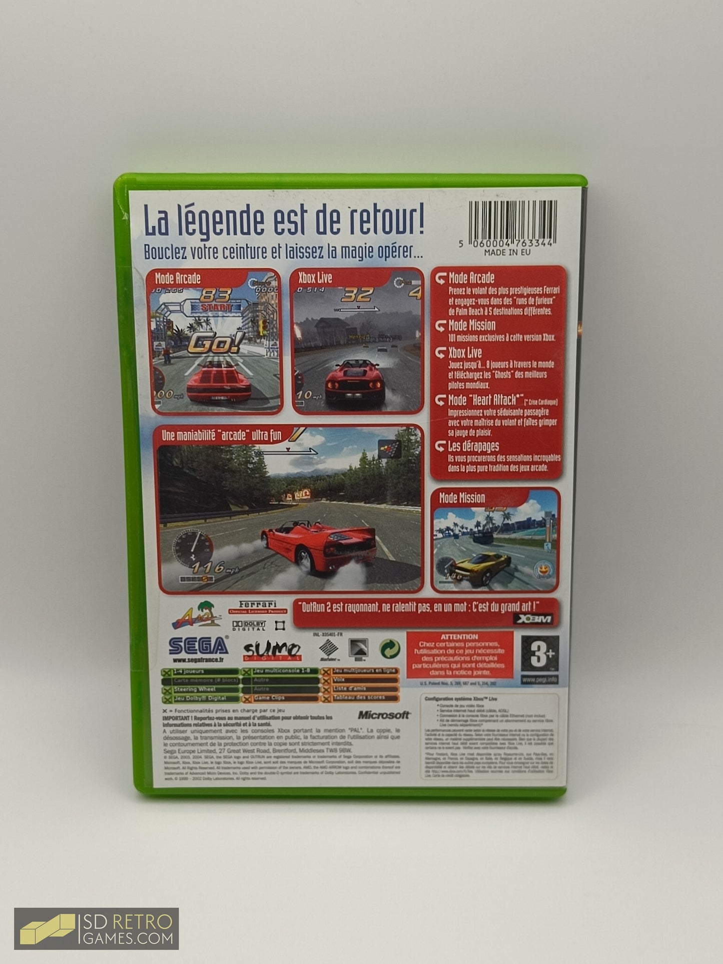 Outrun 2 Limited Edition - Inclusief OST - Xbox