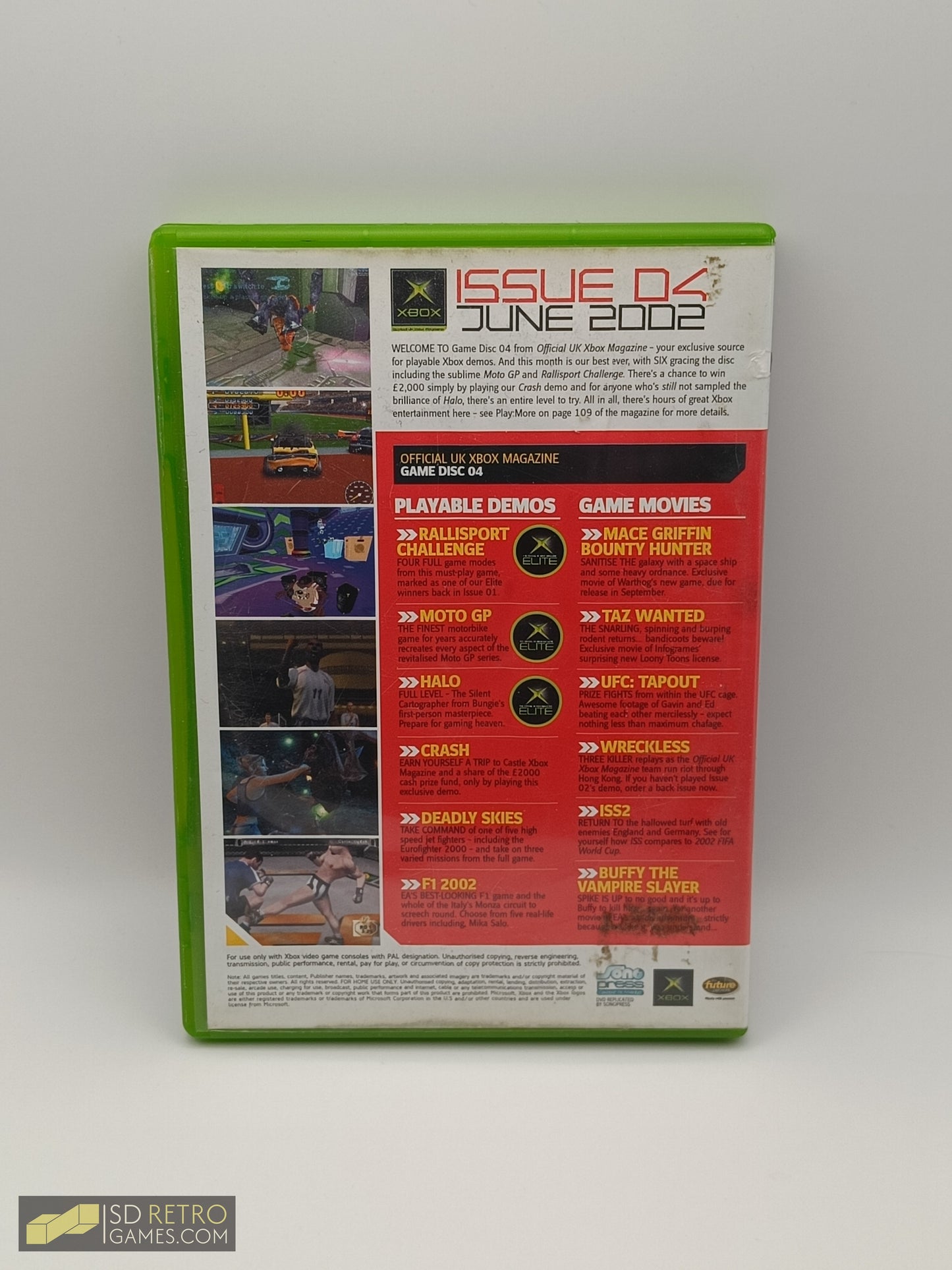 UK Xbox Magazine Demo Game Disc 04 - Xbox