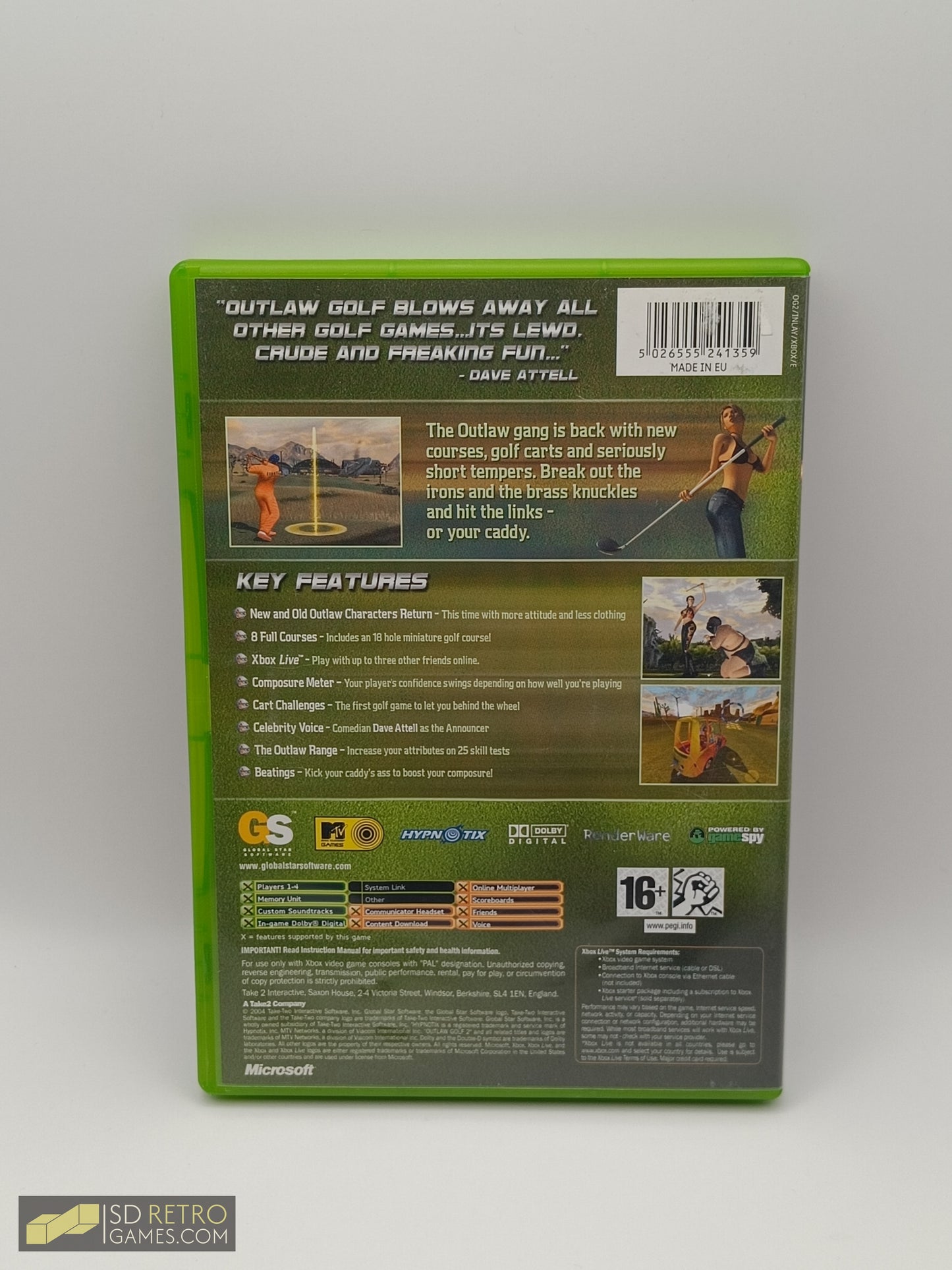 Outlaw Golf 2 - Xbox