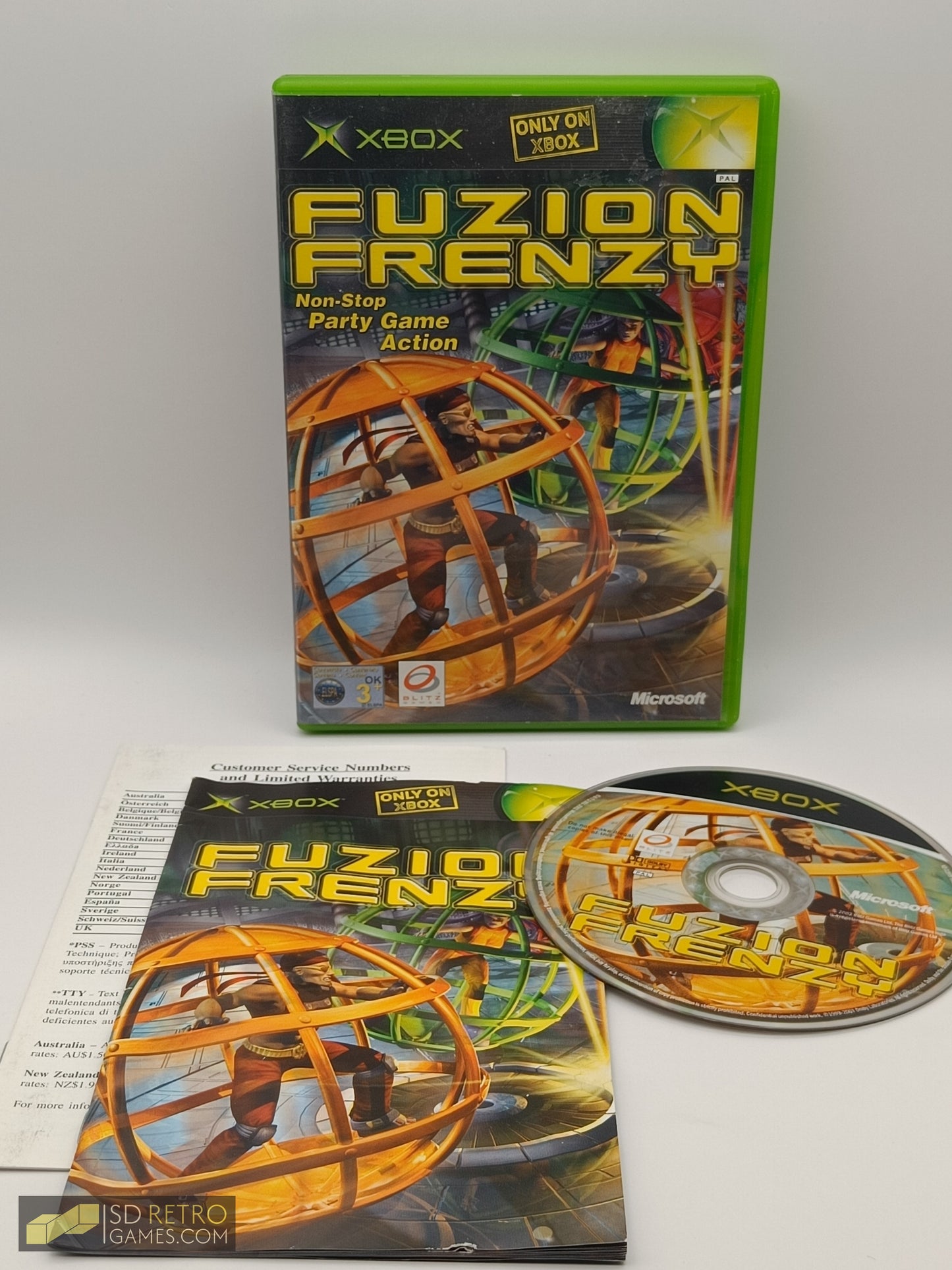 Fuzion Frenzy - Xbox