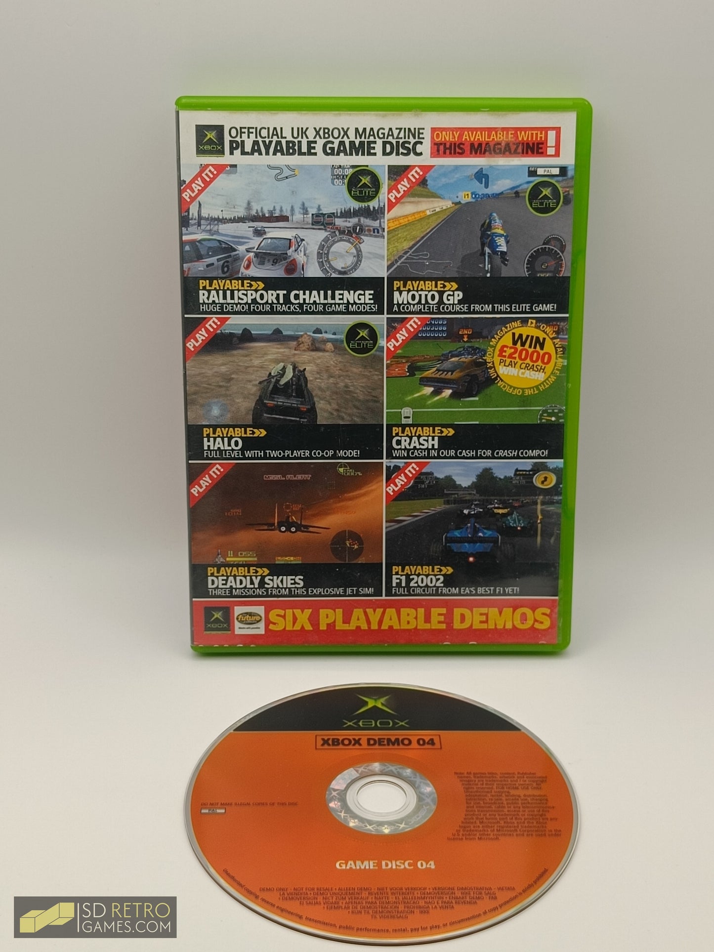 UK Xbox Magazine Demo Game Disc 04 - Xbox