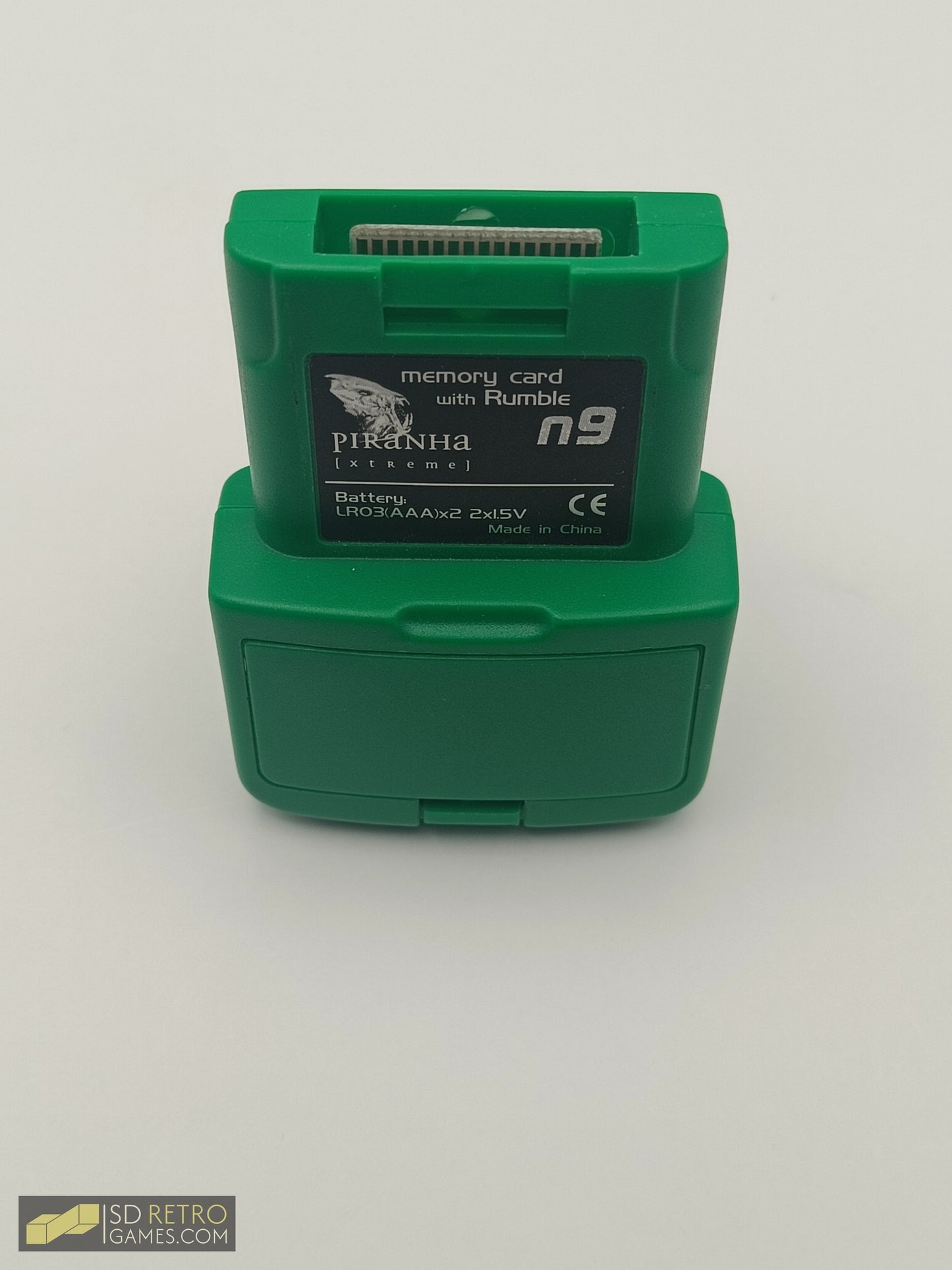 Pirahna n9 - Rumble + Controller pak combo - Nintendo 64