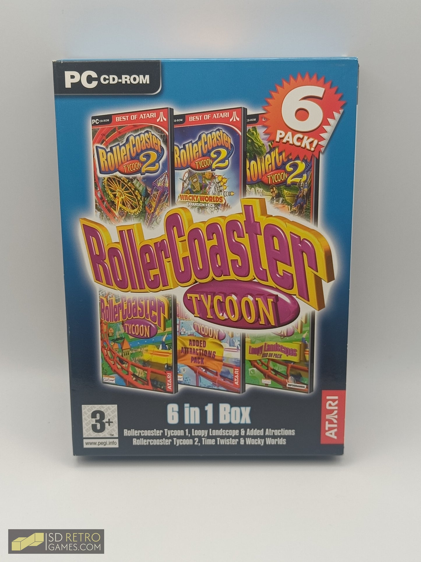 RollerCoaster Tycoon 1 & 2 - PC