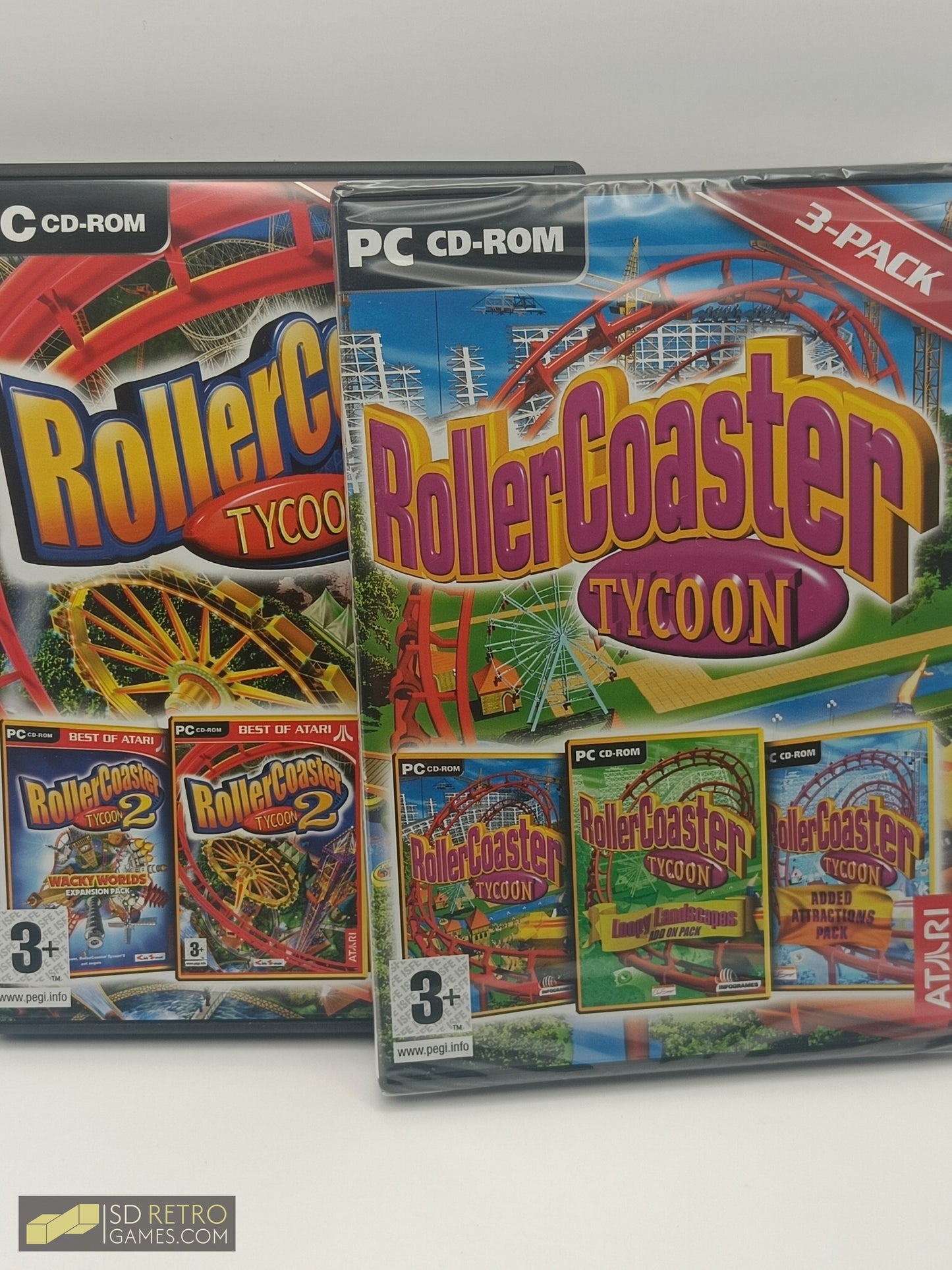 RollerCoaster Tycoon 1 & 2 - PC