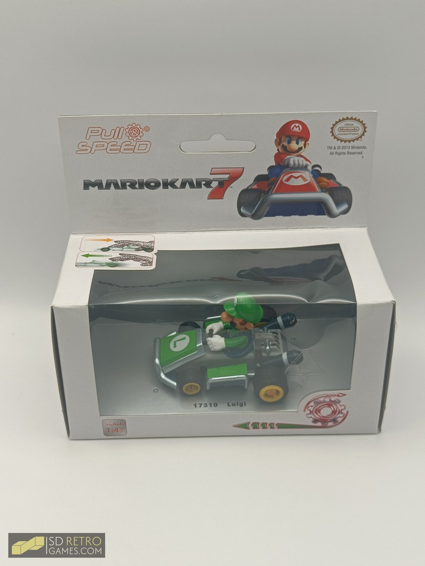 Mario Kart 7 Pullback Cart - Yoshi Sealed