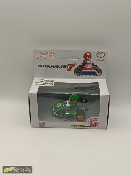 Mario Kart 7 Pullback Cart - Luigi Sealed