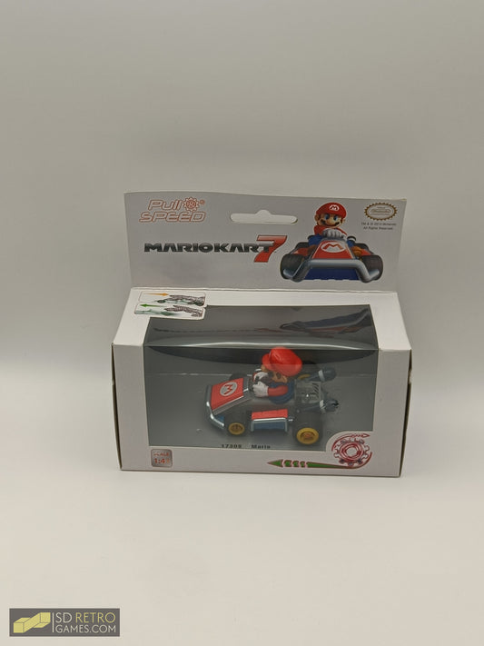 Mario Kart 7 Pullback Cart - Mario Sealed