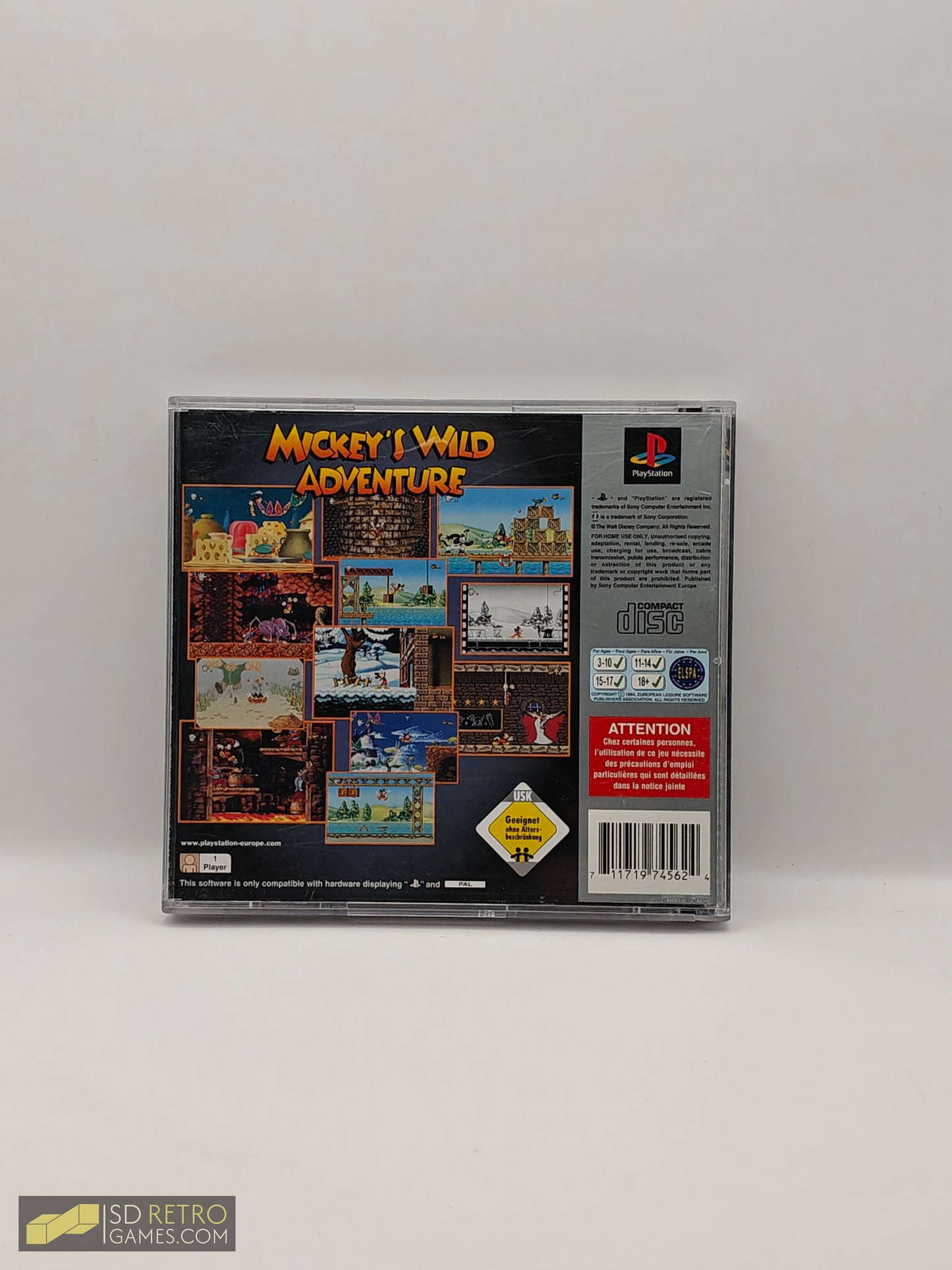 Micky's Wild Adventure - PS1