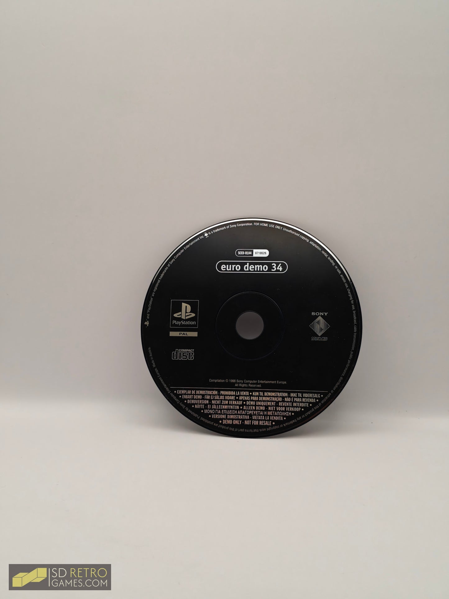 Euro demo 34 - PS1