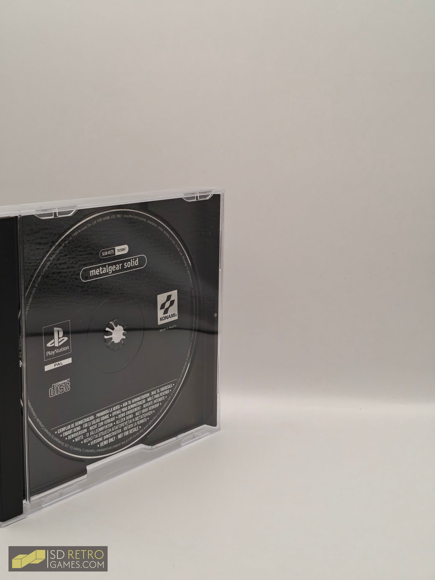 Metal Gear Solid Demo - PS1
