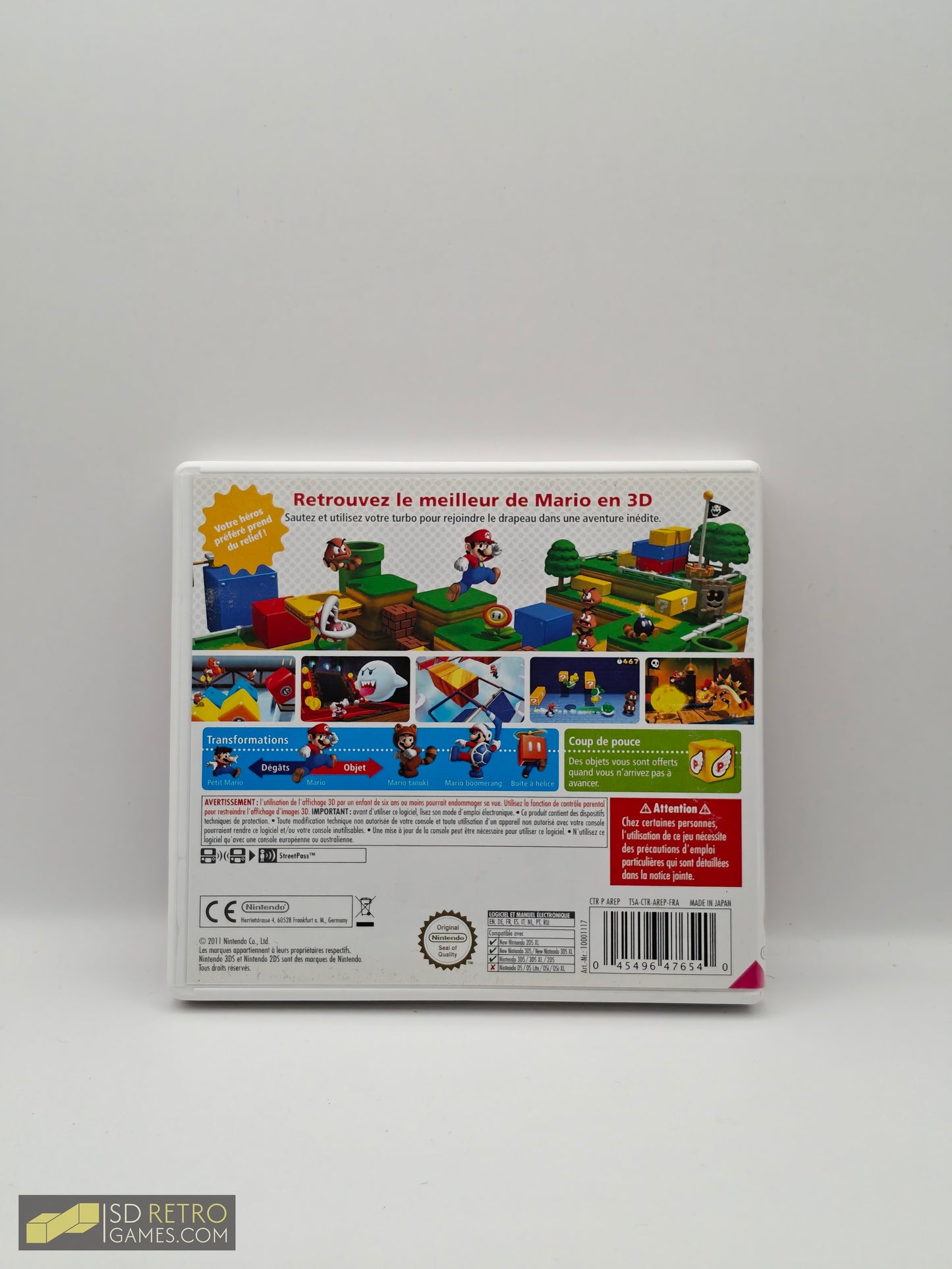 Super Mario 3D land - Nintendo 3DS