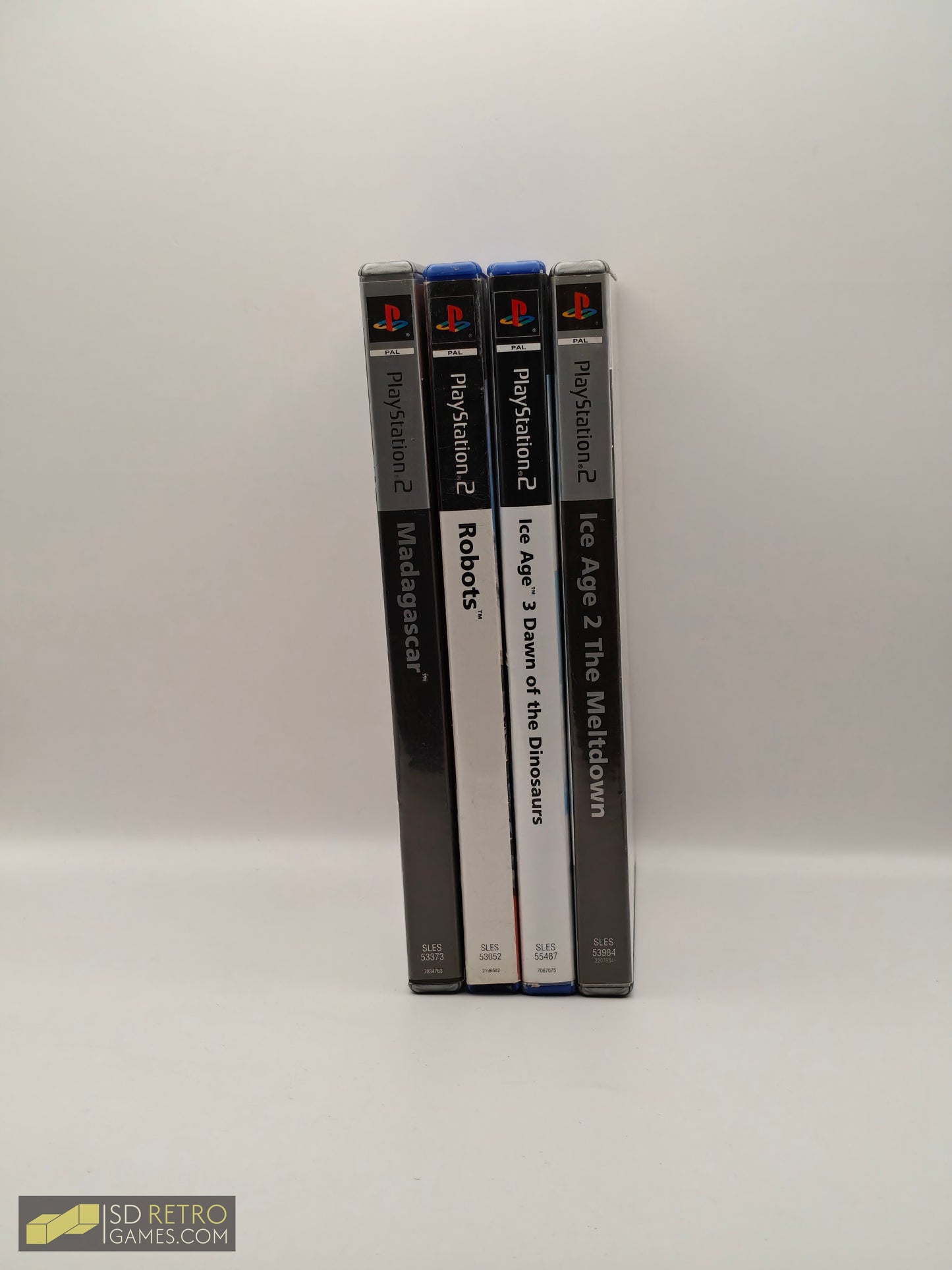 Dreamworks Lot: Madagascar, Ice Age (2+3), Robots - PlayStation 2