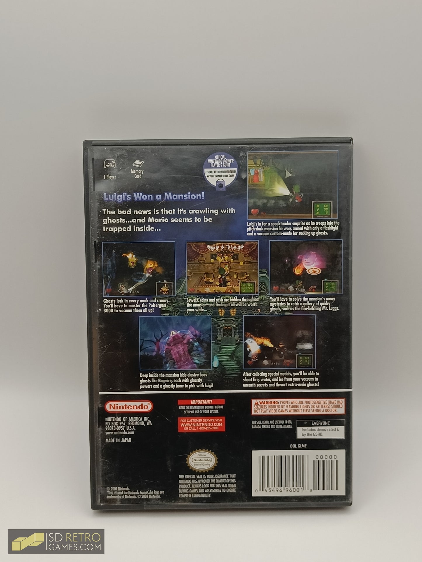 Luigi's Mansion (NTSC) - GameCube