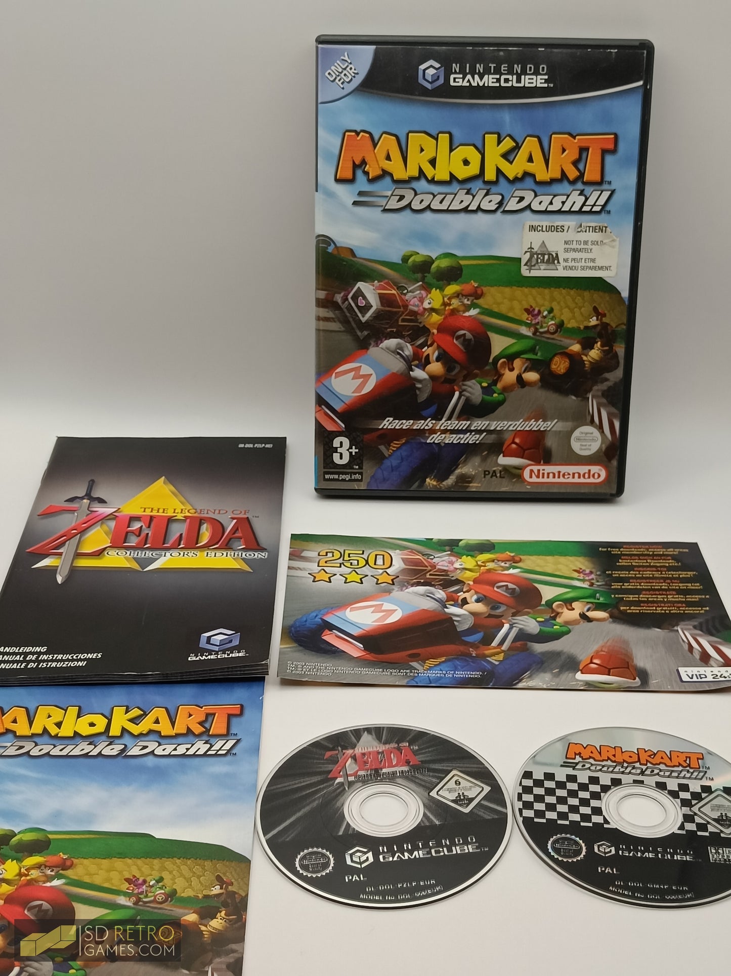 Mario Kart Double Dash And Zelda Collector's Edition - GameCube