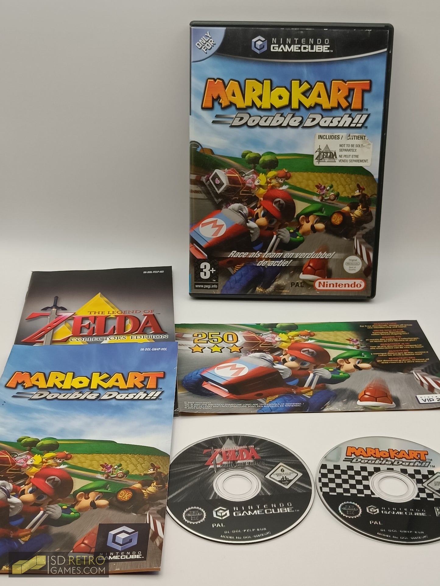 Mario Kart Double Dash And Zelda Collector's Edition - GameCube